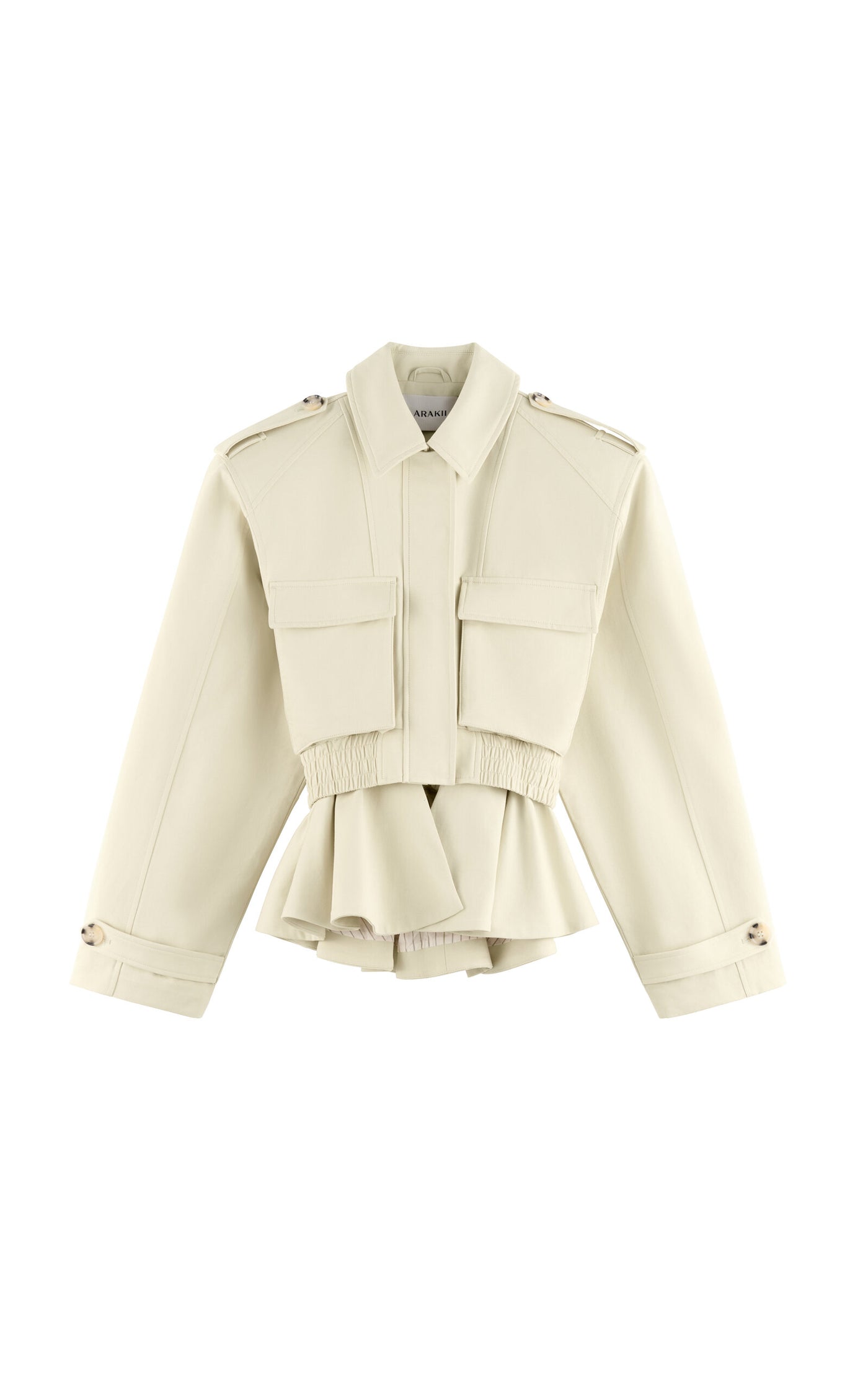 Cropped Boxy Cotton Jacket Exclusive