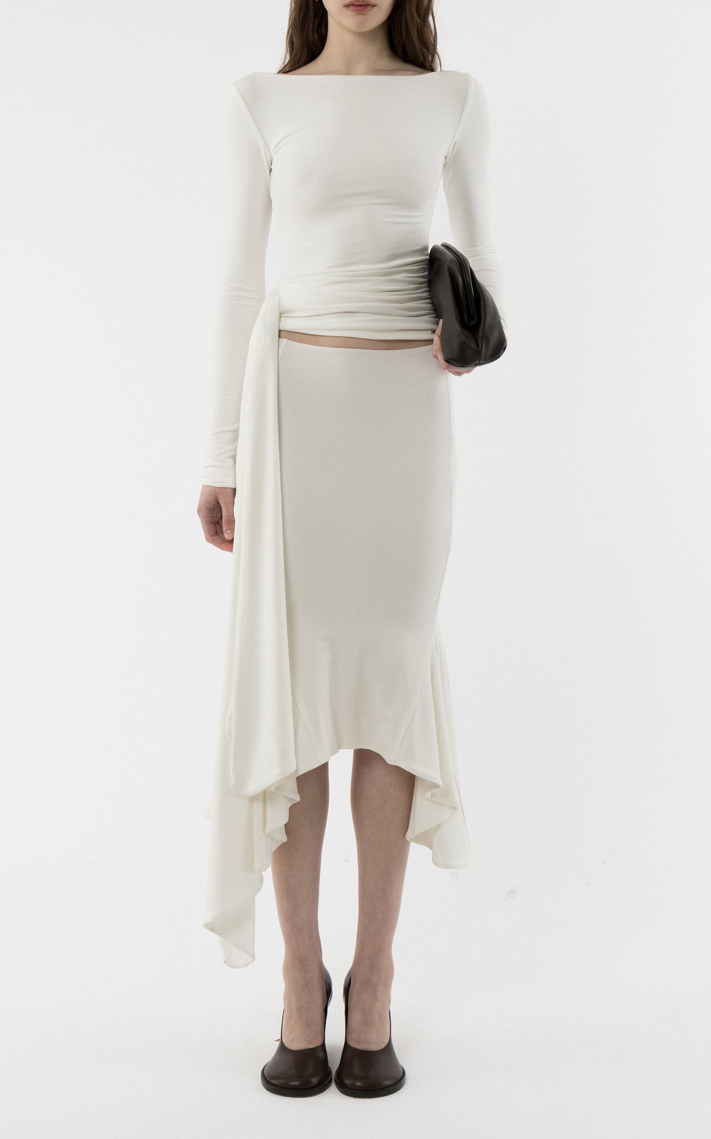 Draped Jersey Top Exclusive