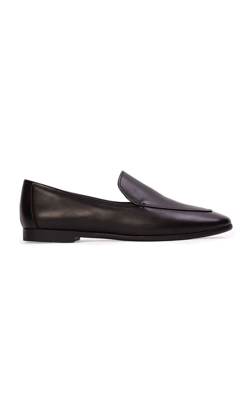 Allie Leather Loafers - black