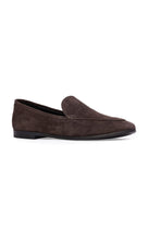 Allie Suede Loafers - brown