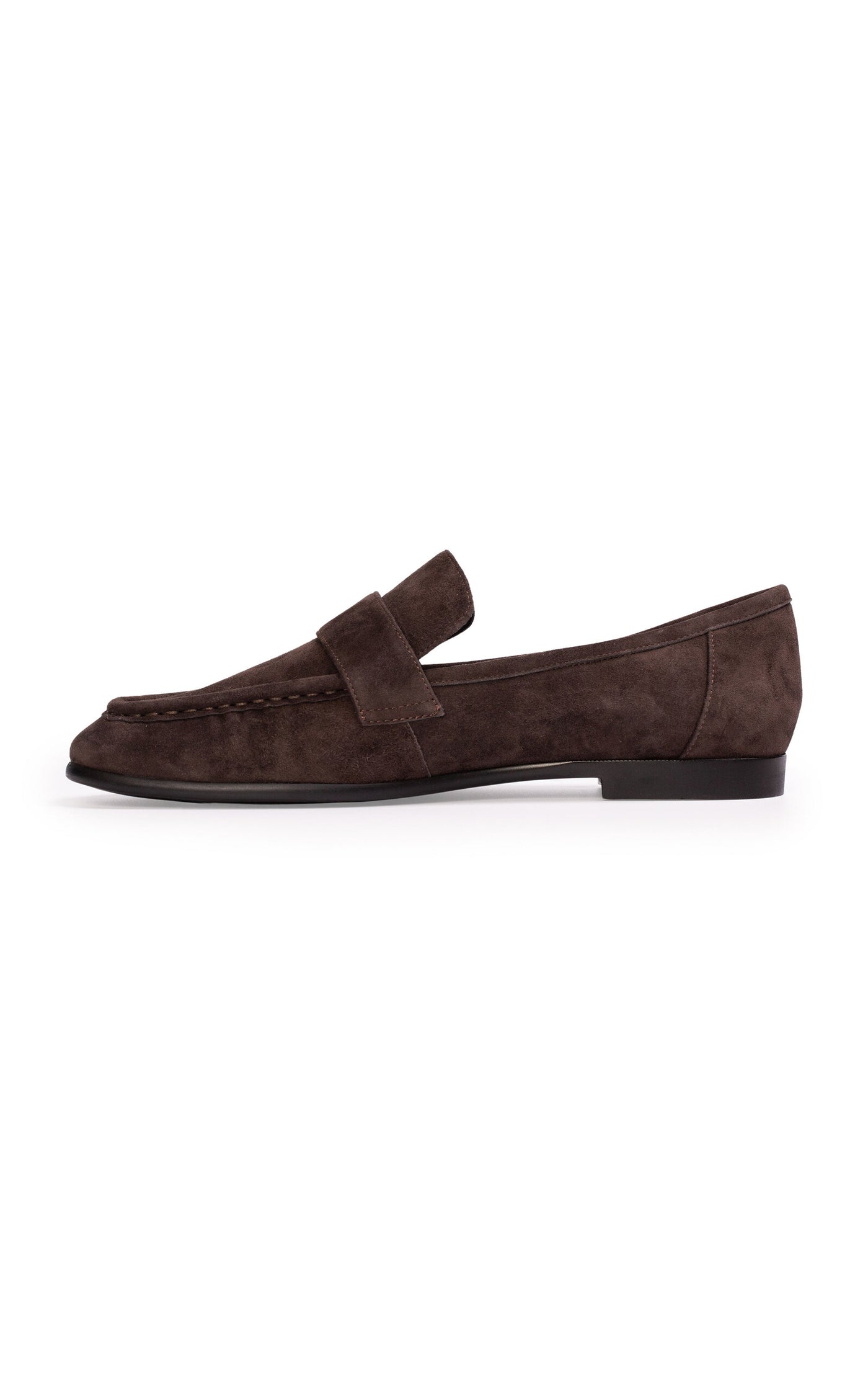 Arrow Suede Loafers