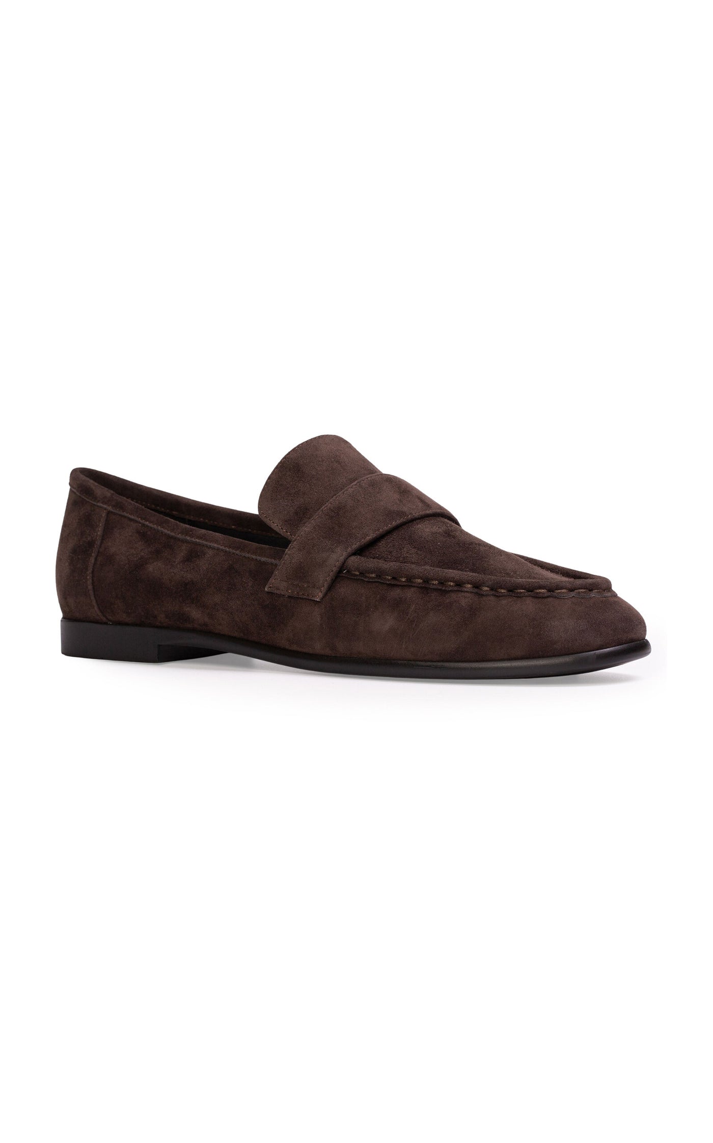 Arrow Suede Loafers