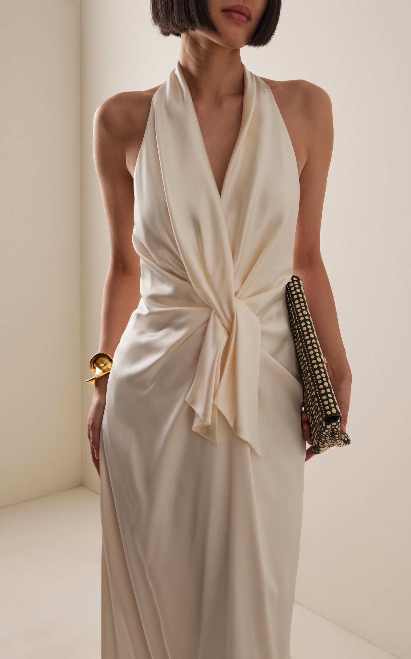 Ava Satin Gown