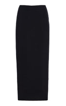 Cassidy Wool Maxi Skirt - black