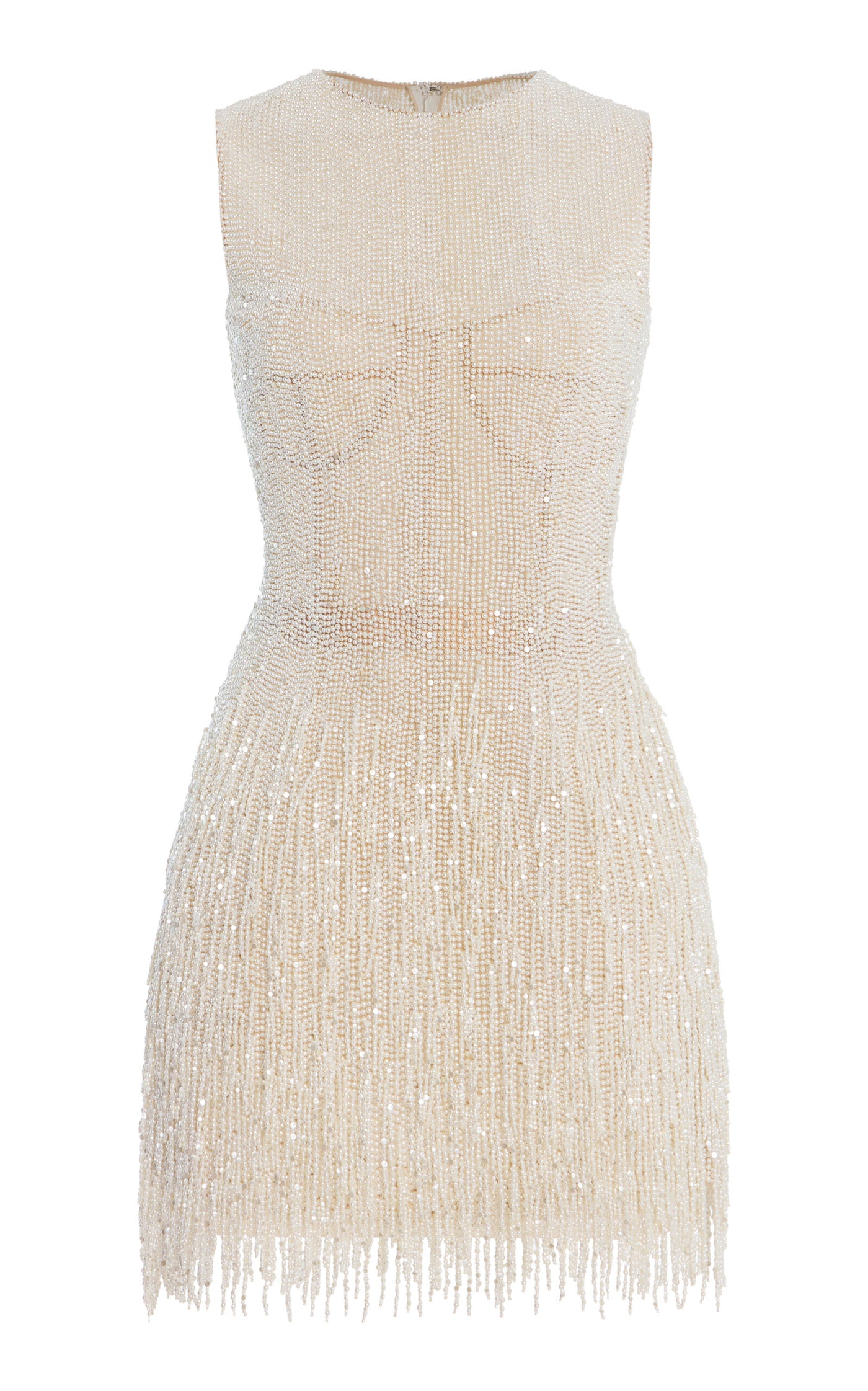SpecialOrder-Pearl-Fringed Mini Dress
