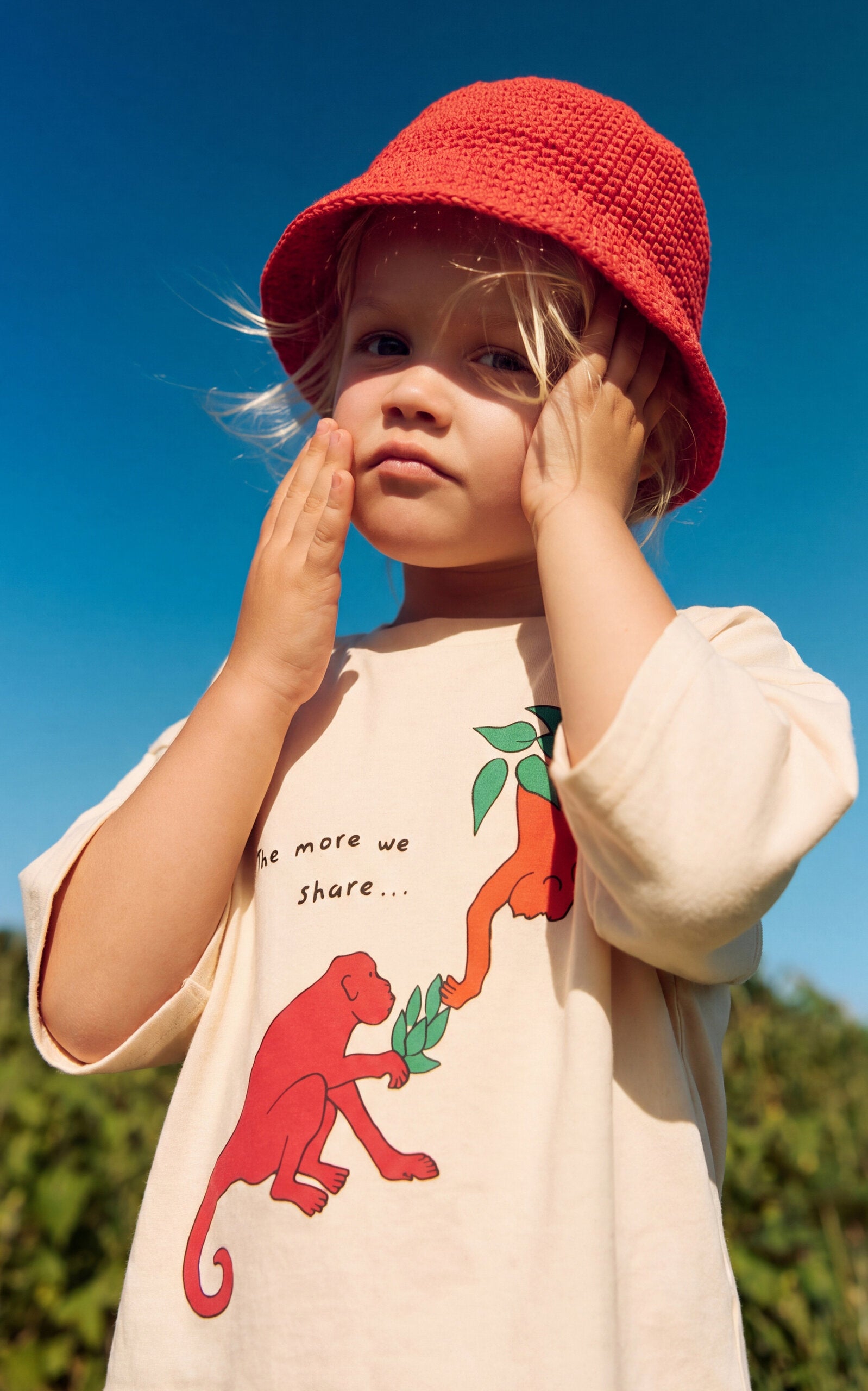 Monkeys Tee - multi