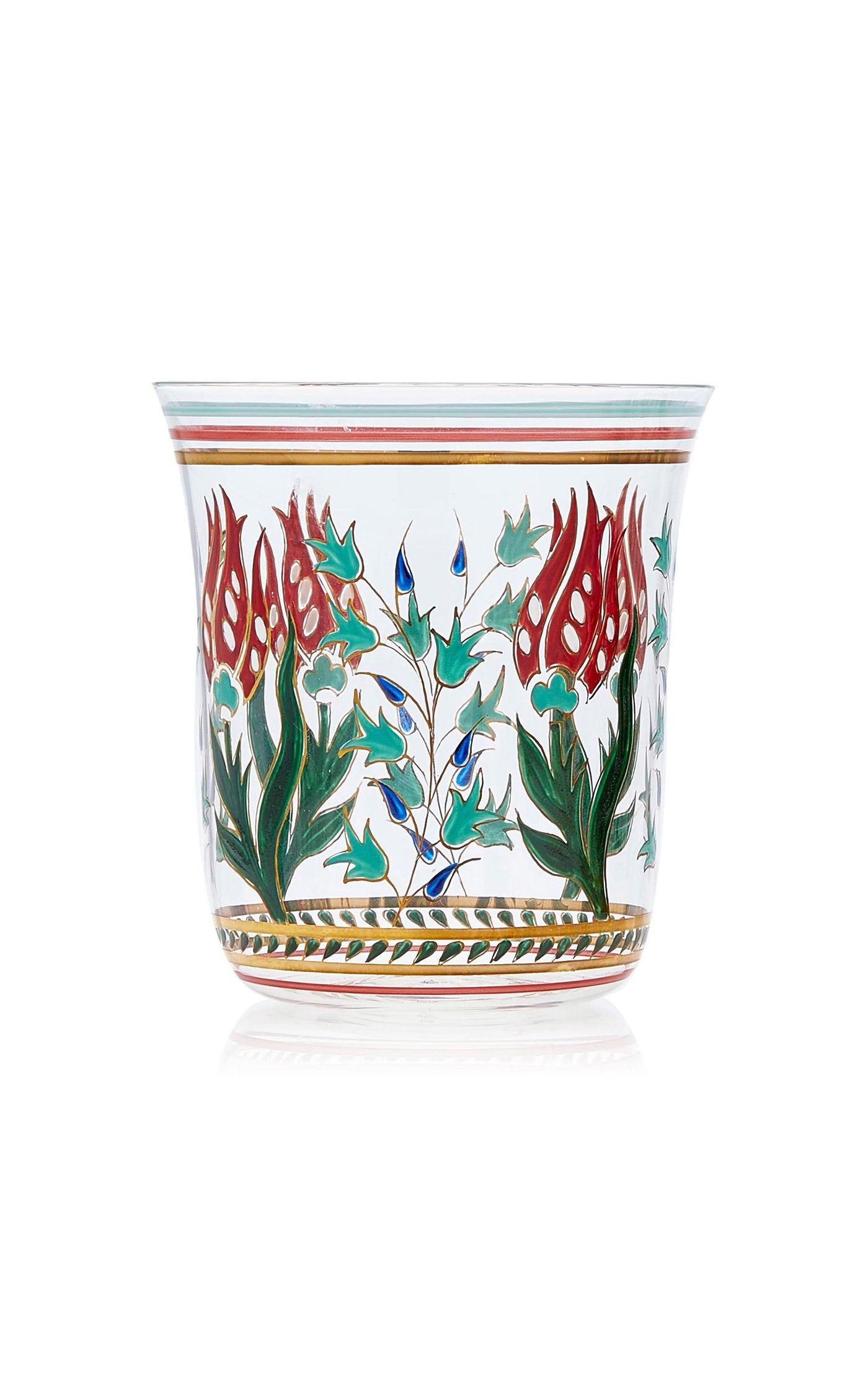Persian No. 1 Handpainted Floral Motif Tumbler