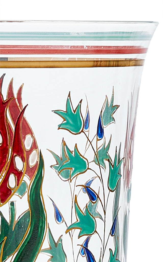 Persian No. 1 Handpainted Floral Motif Tumbler
