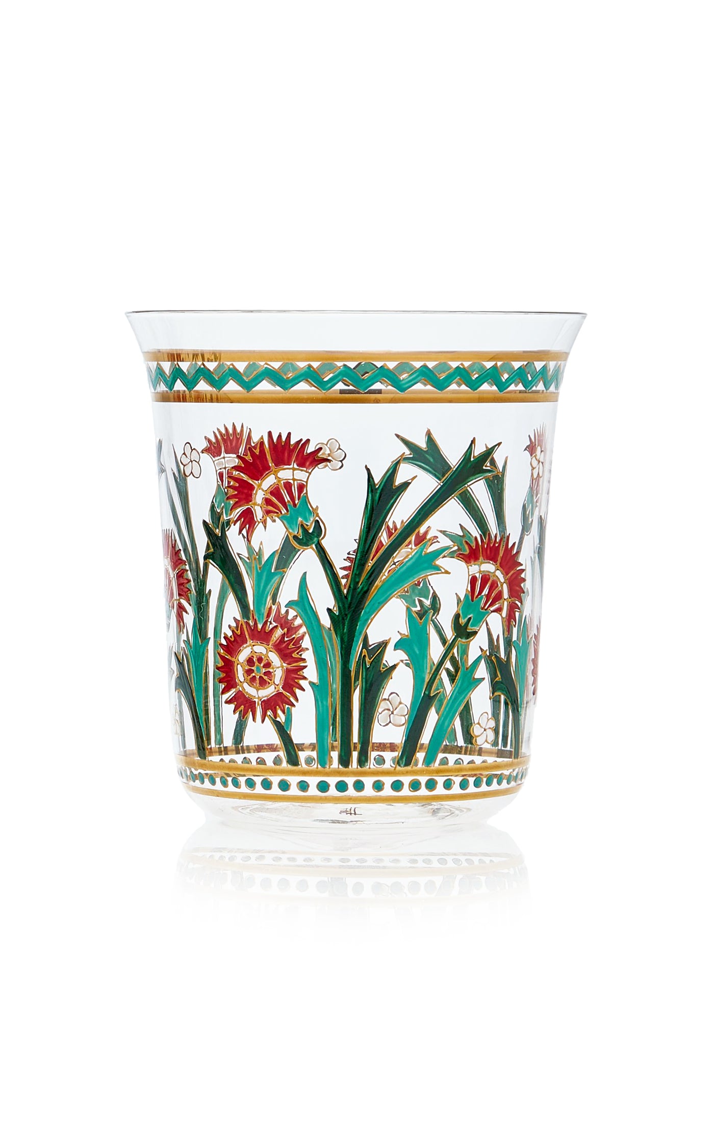 Persian No. 2 Handpainted Floral Motif Tumbler