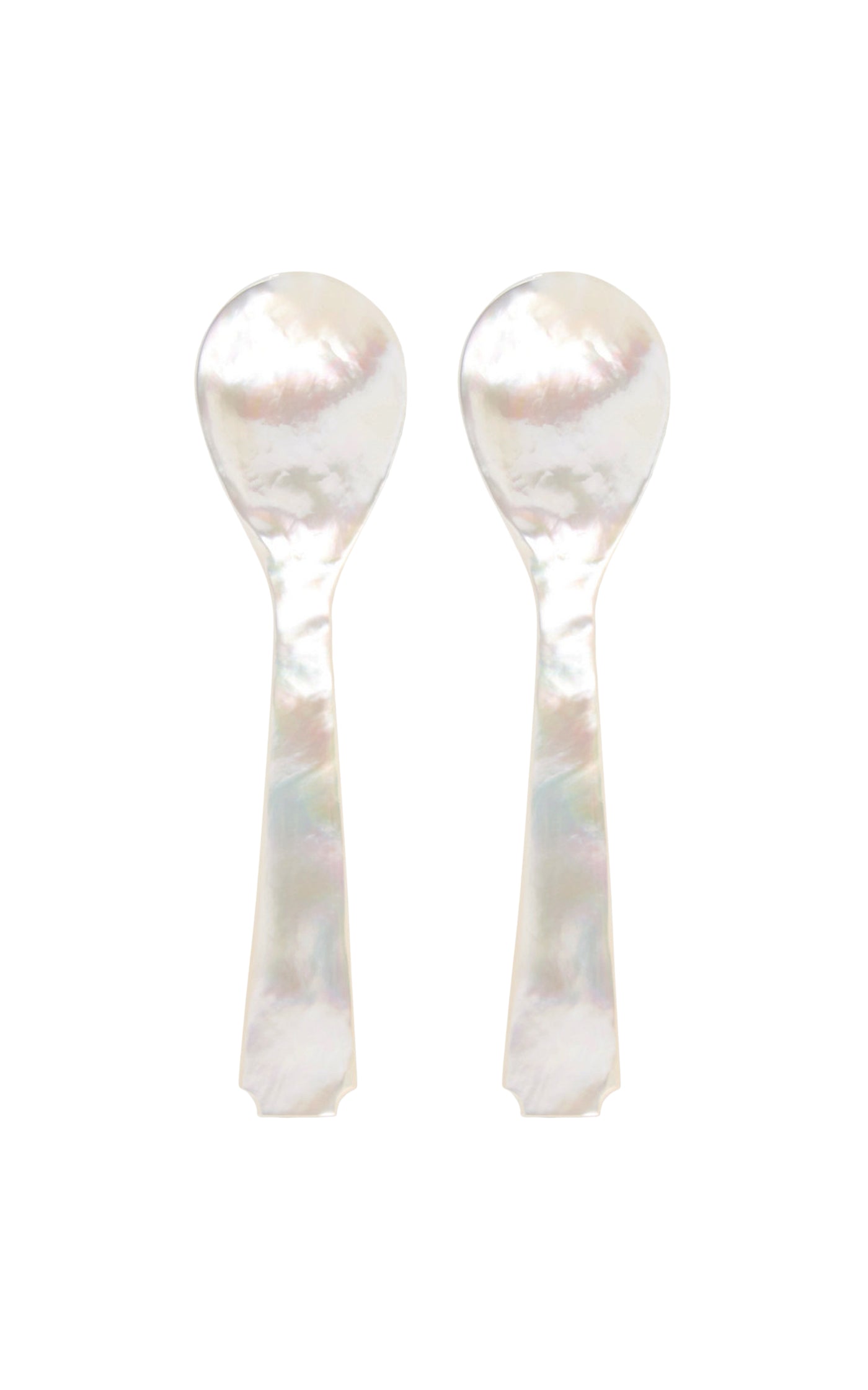 Set-of-Two Mother-of-Pearl Caviar Spoons