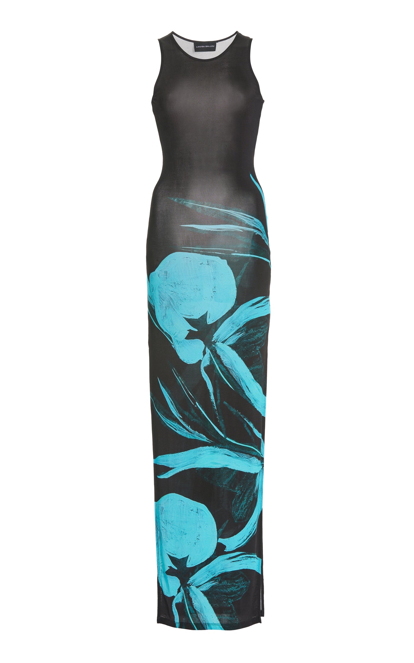 Sea Breeze Jersey Maxi Dress