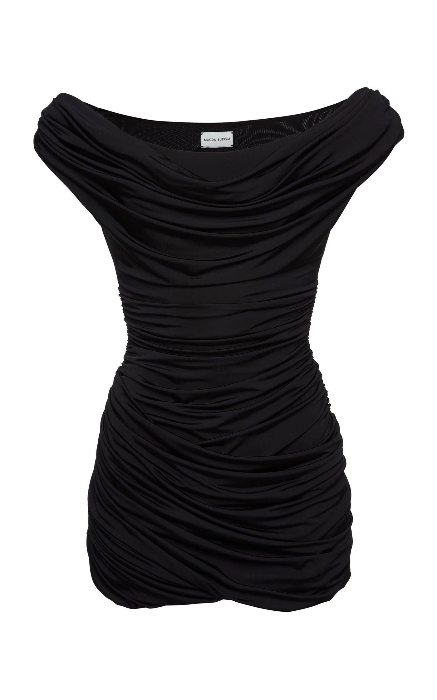 Draped Mini Dress
