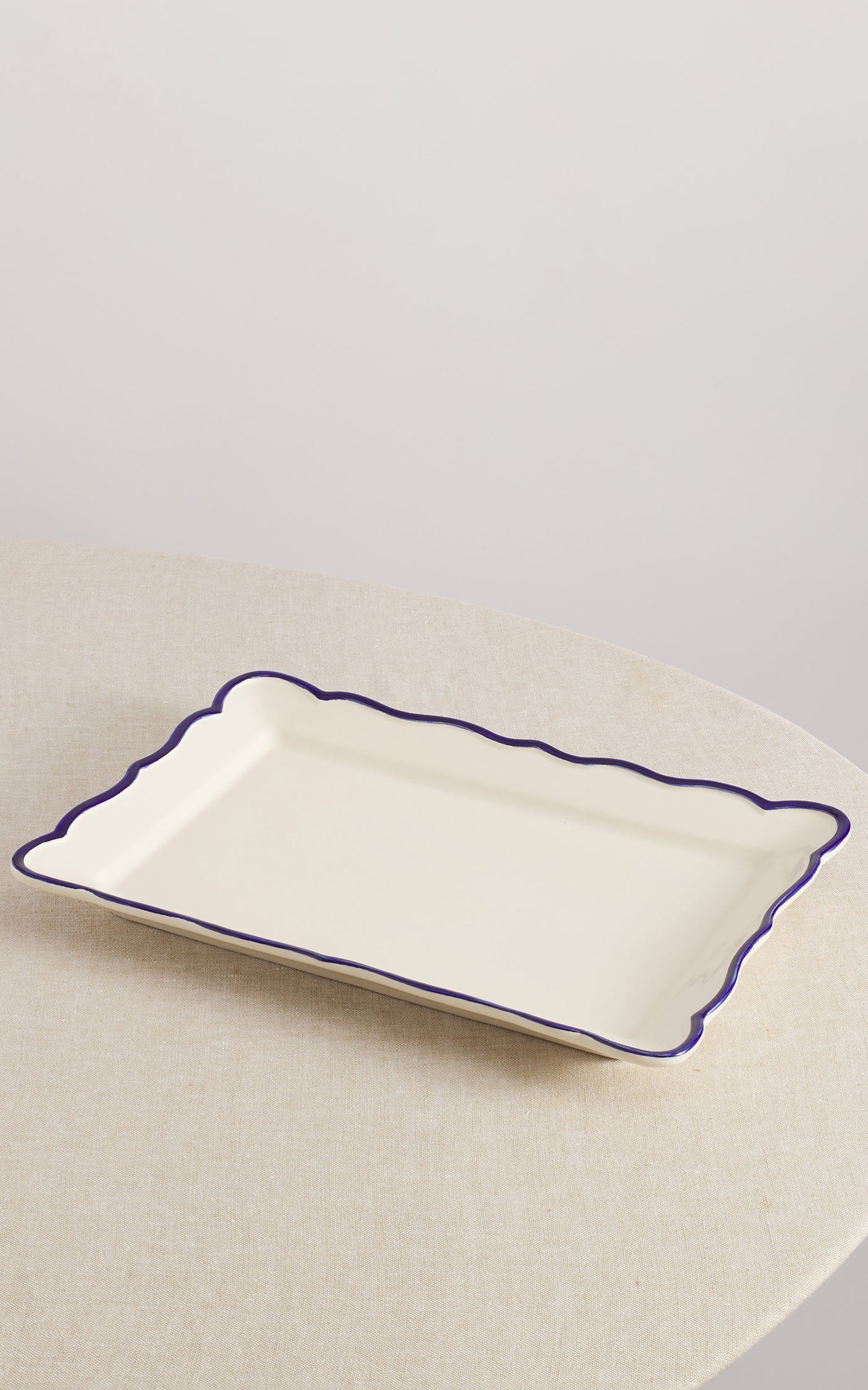 Jane Hand-Painted Ceramic Platter