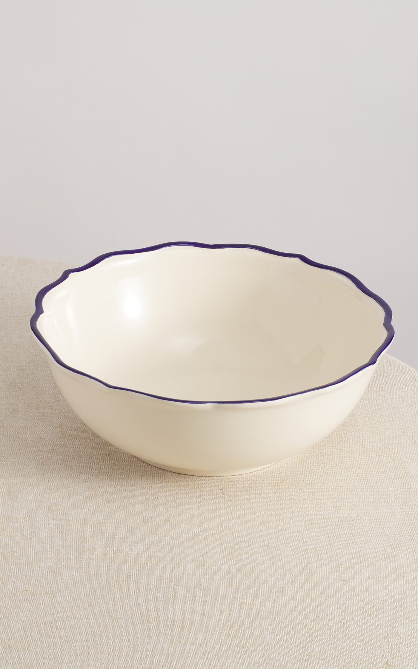 Jane Hand-Painted Ceramic Serving Bowl