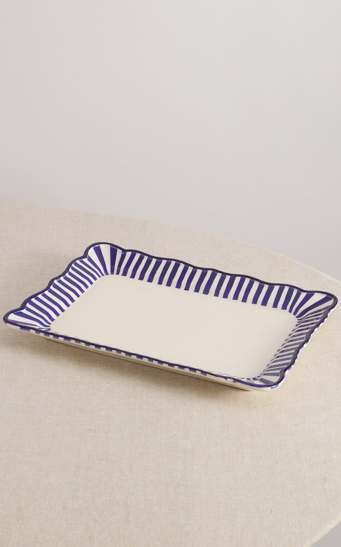 Riviera Hand-Painted Ceramic Platter