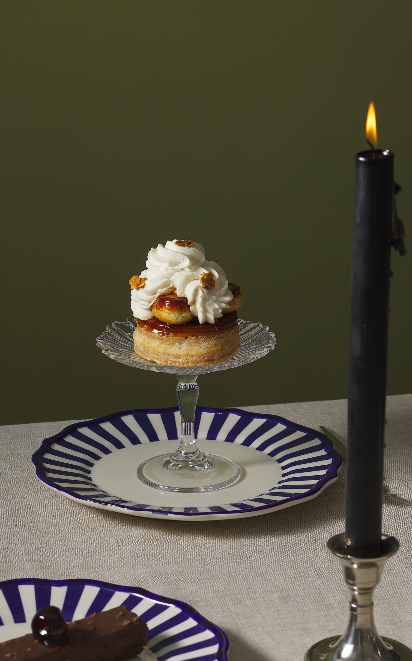 Riviera Set-Of-Four Hand-Painted Ceramic Side Plates