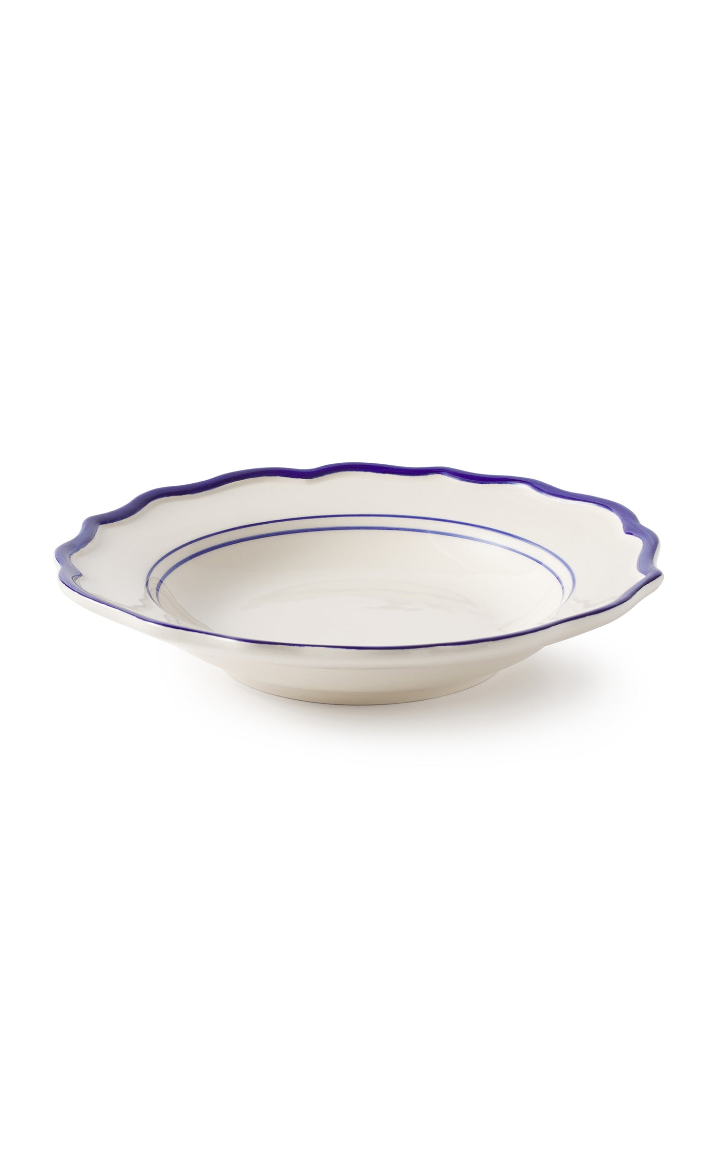 Jane Hand-Painted Ceramic Pasta Plate