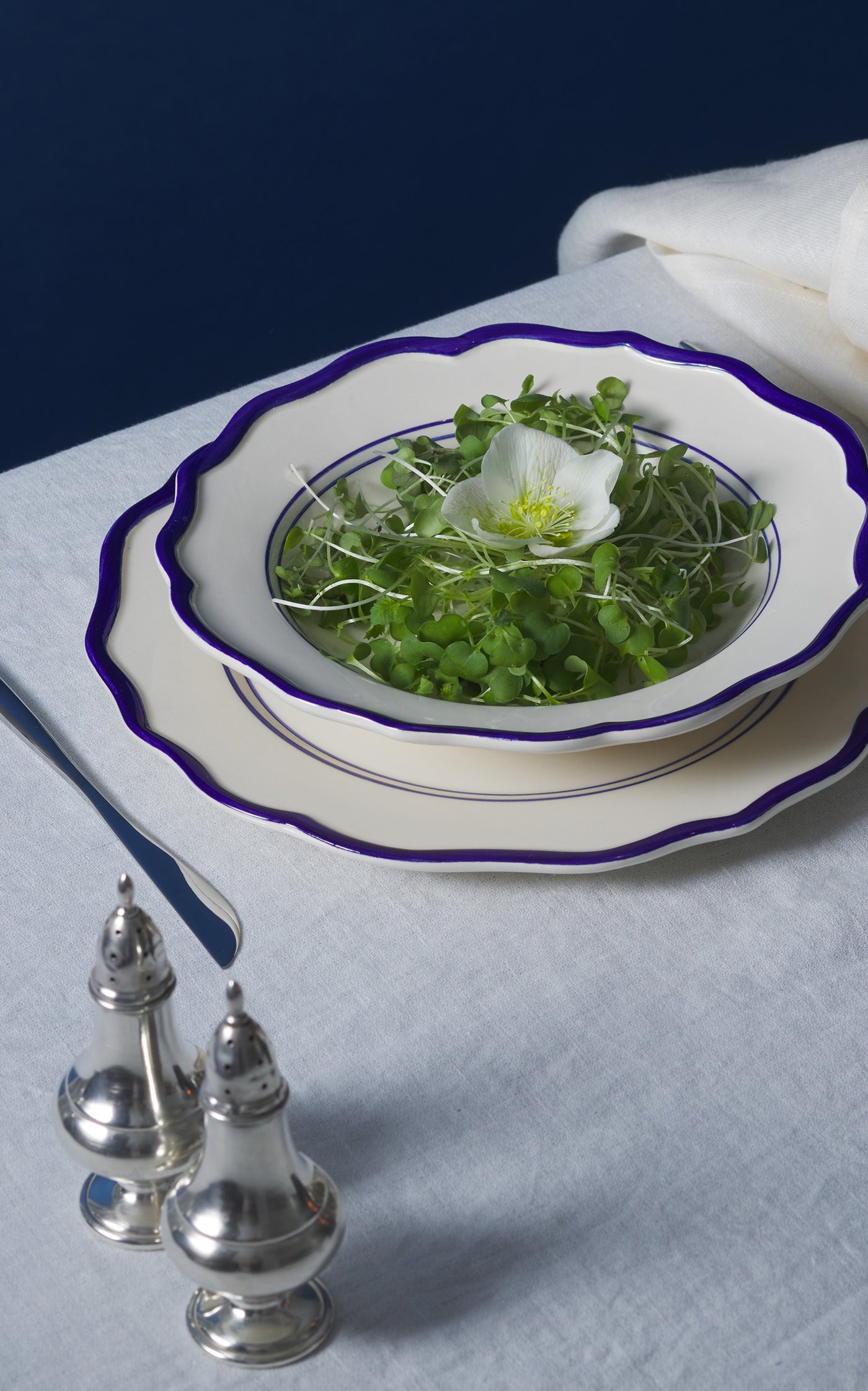 Jane Hand-Painted Ceramic Pasta Plate