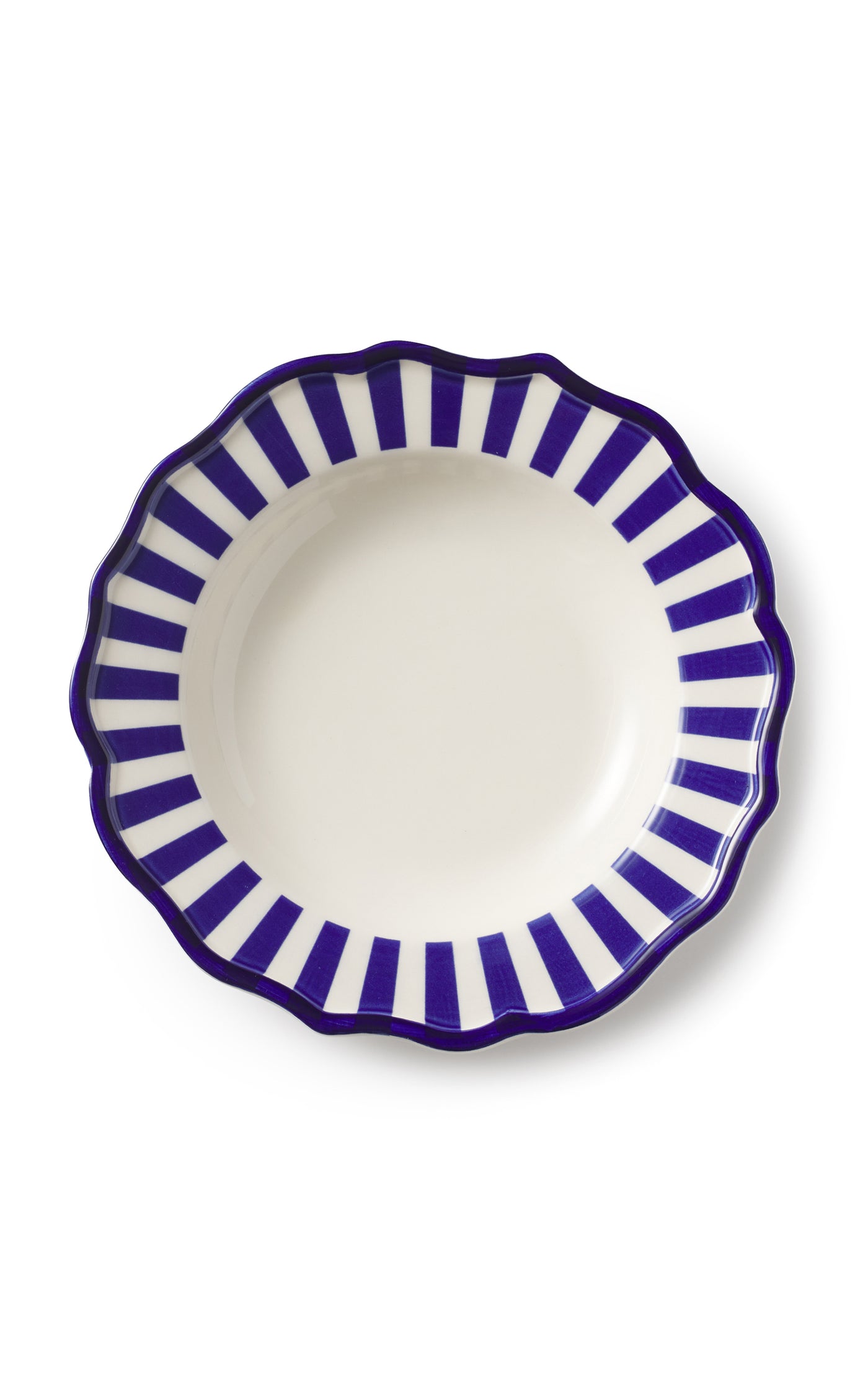 Riviera Hand-Painted Ceramic Pasta Plate