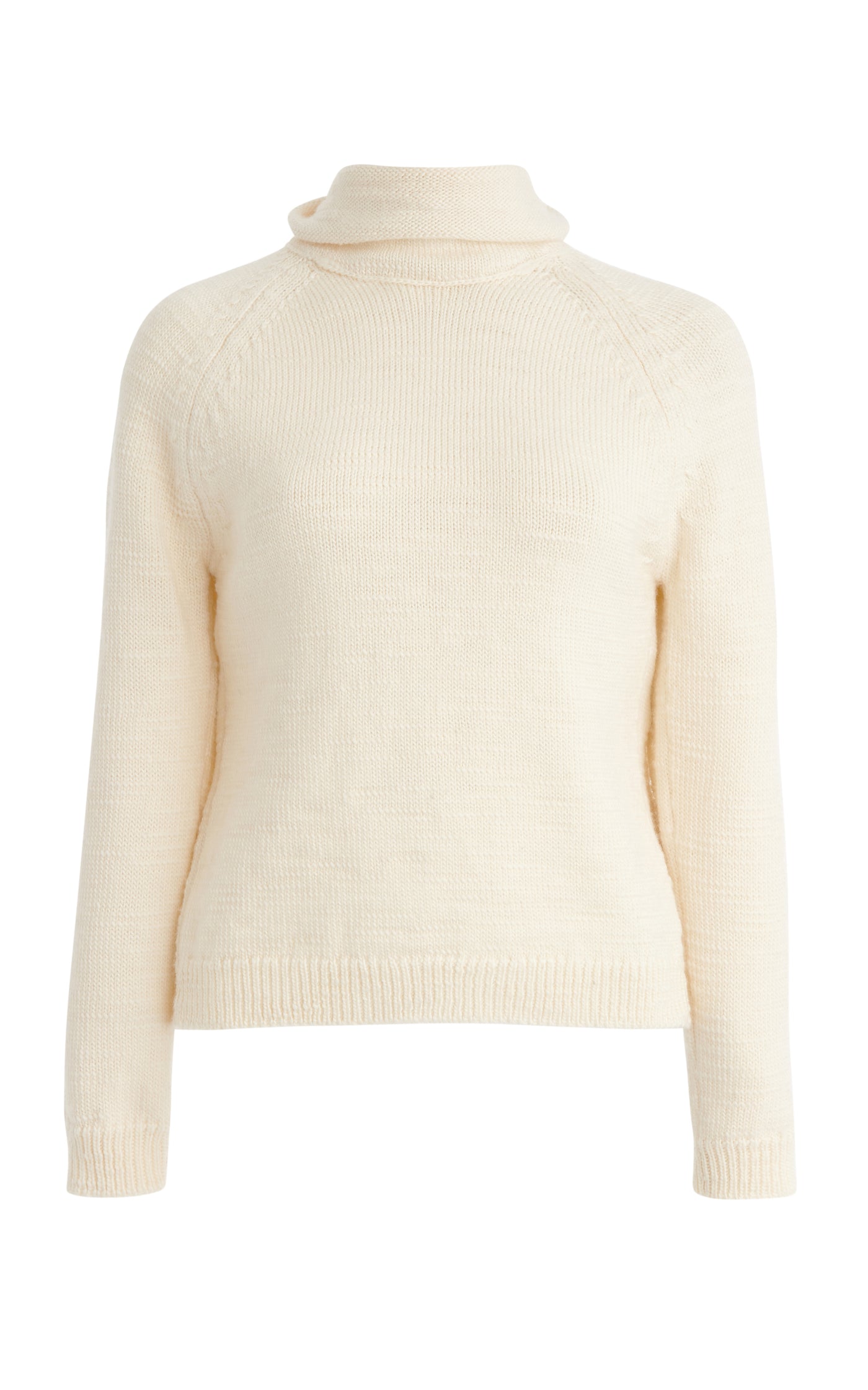Knit Wool Turtleneck Sweater