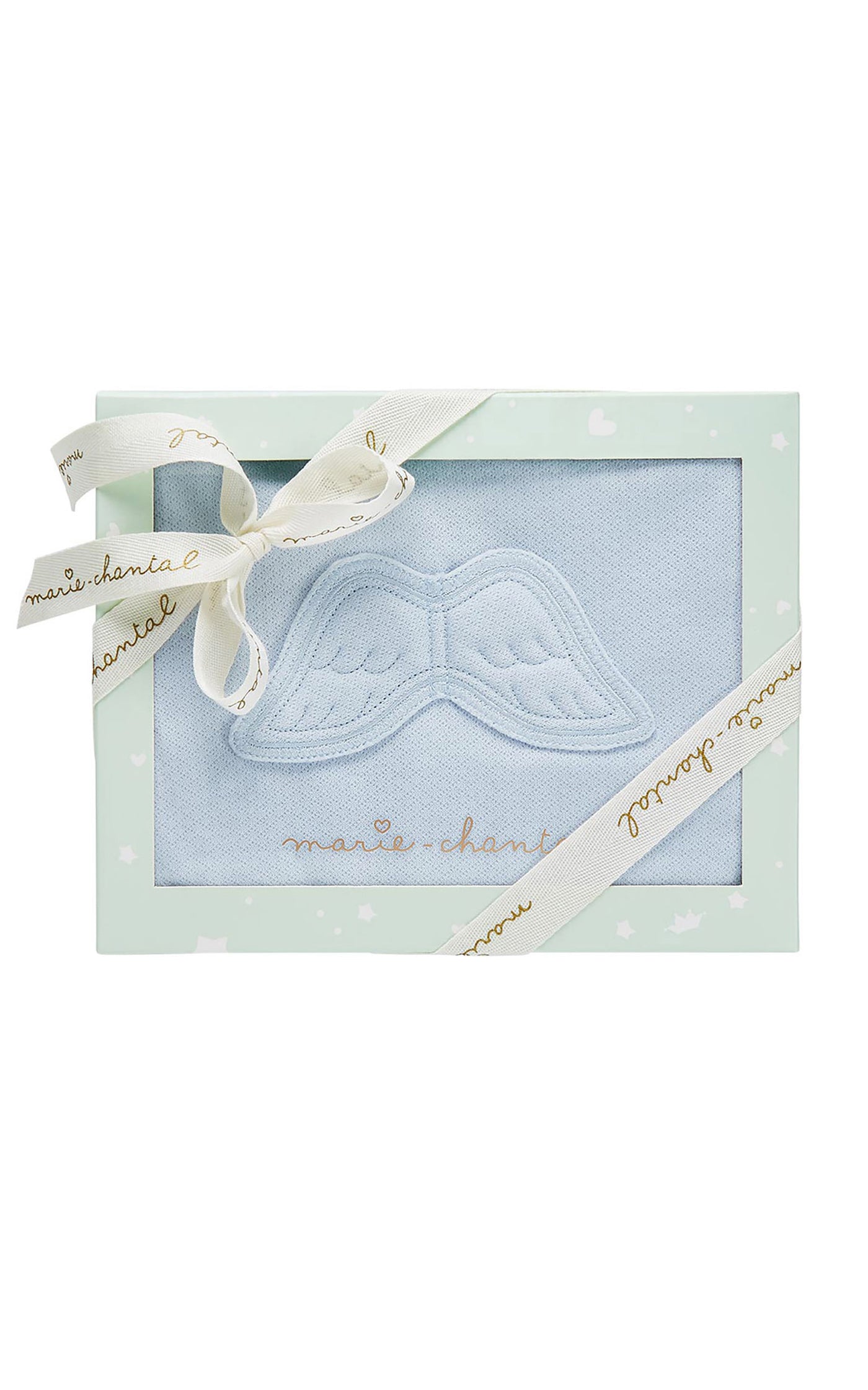 Angel Wing™ Pointelle Sleepsuit - Blue