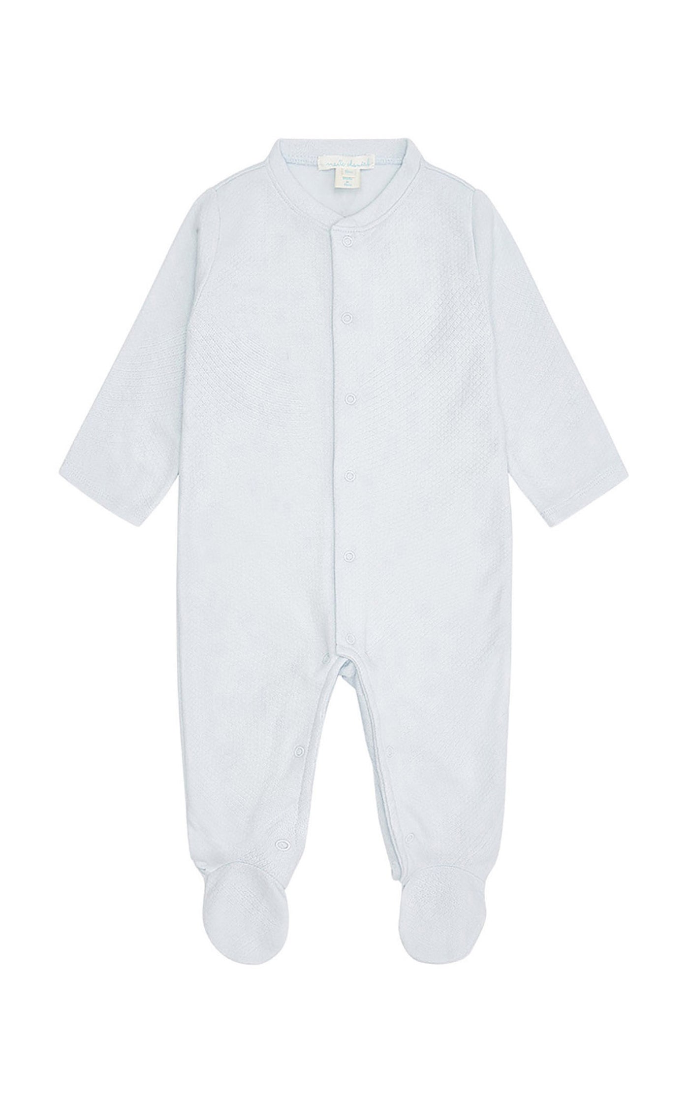 Angel Wing™ Pointelle Sleepsuit - Blue