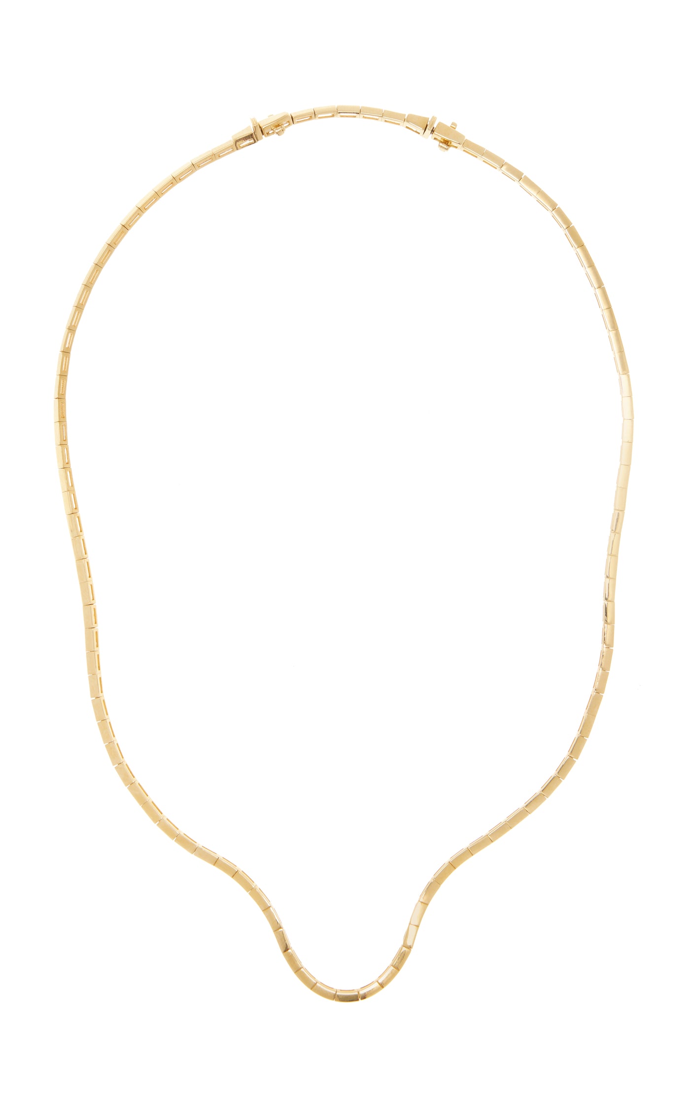 Radiant 18K Yellow Gold Choker
