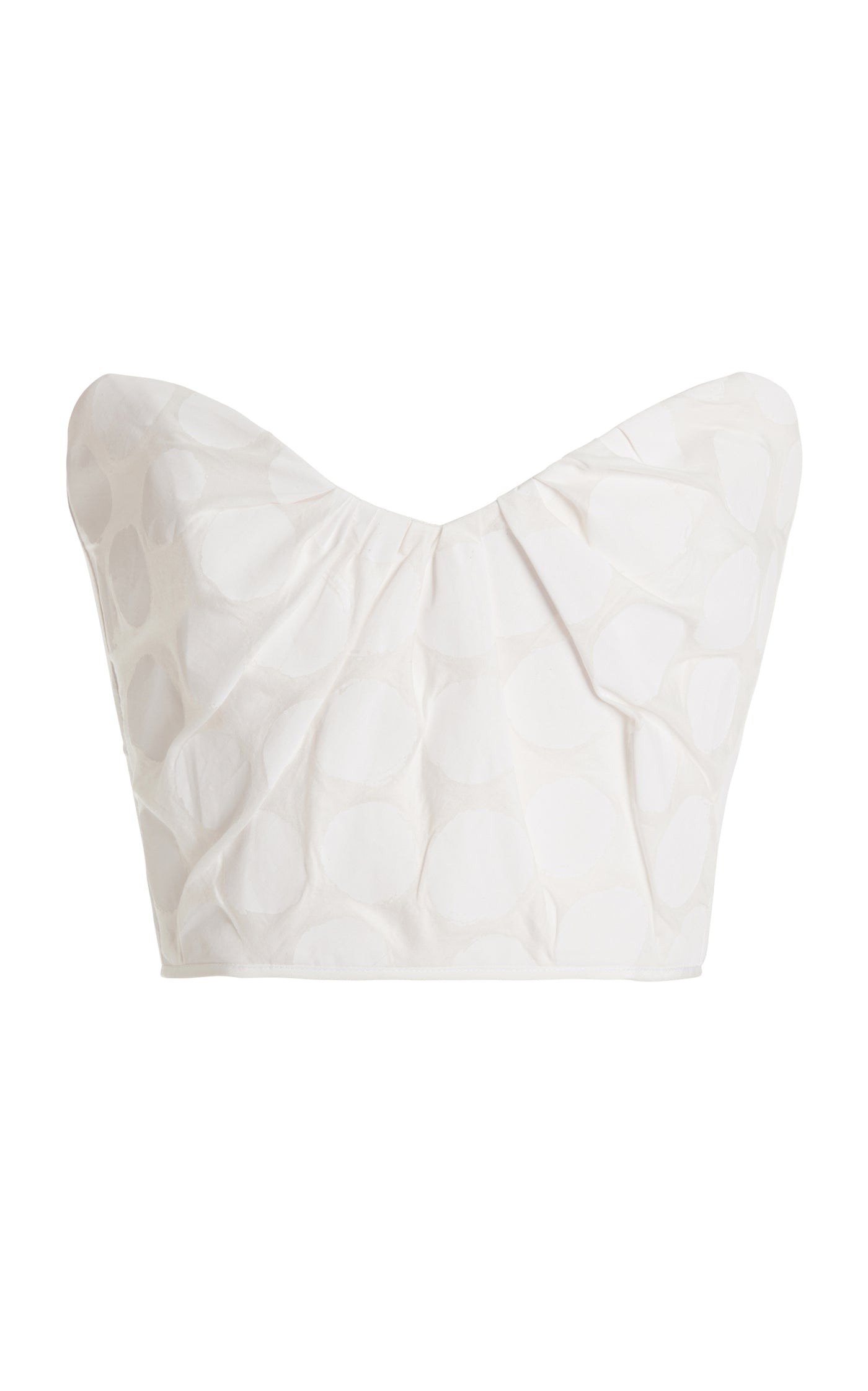 Immortelle Cotton Bustier Top