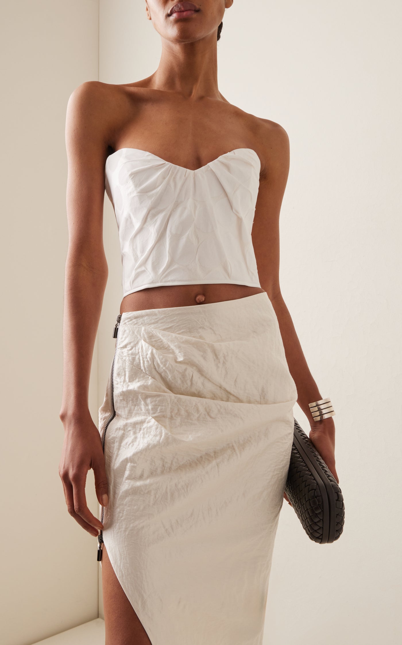 Immortelle Cotton Bustier Top