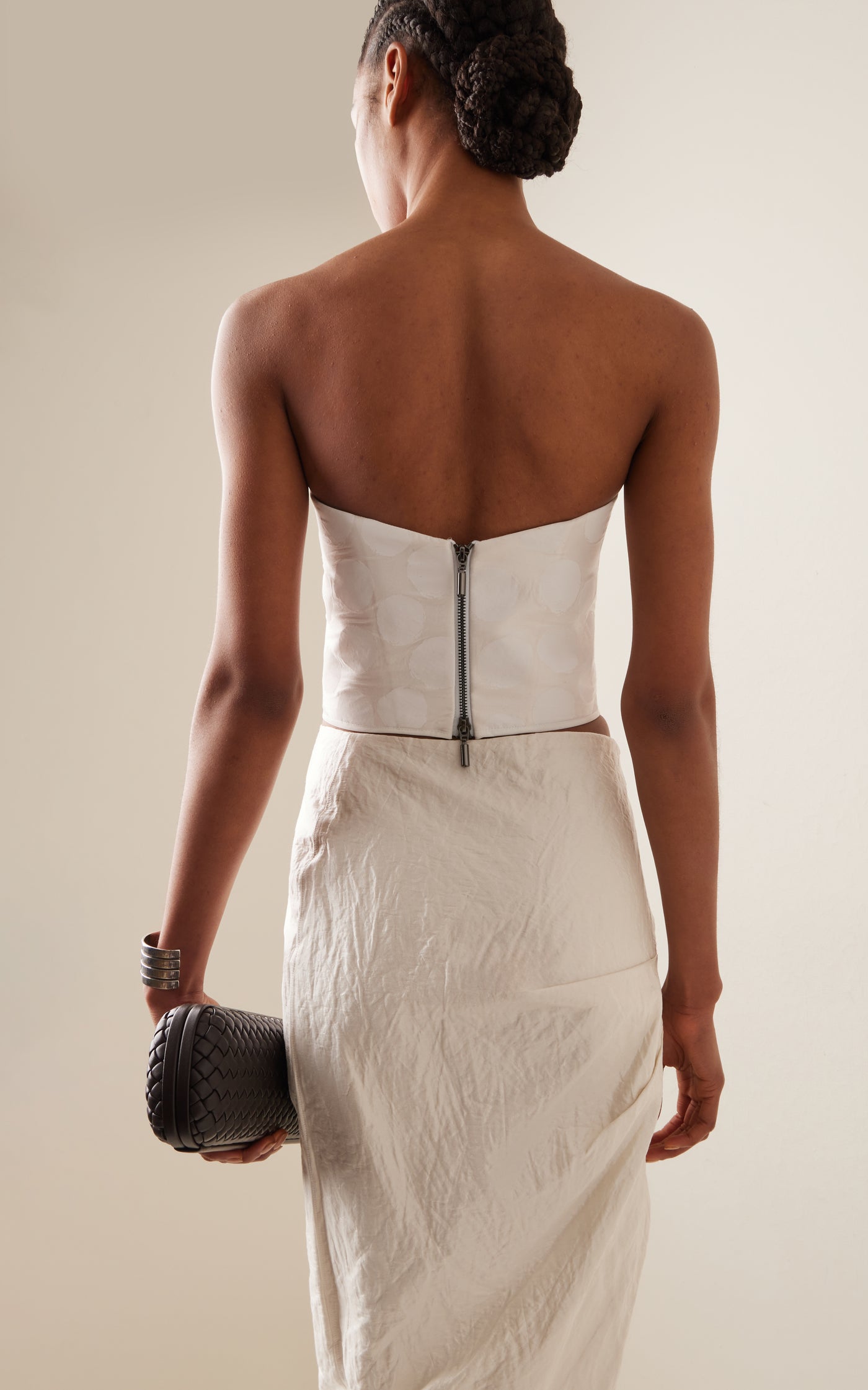 Immortelle Cotton Bustier Top