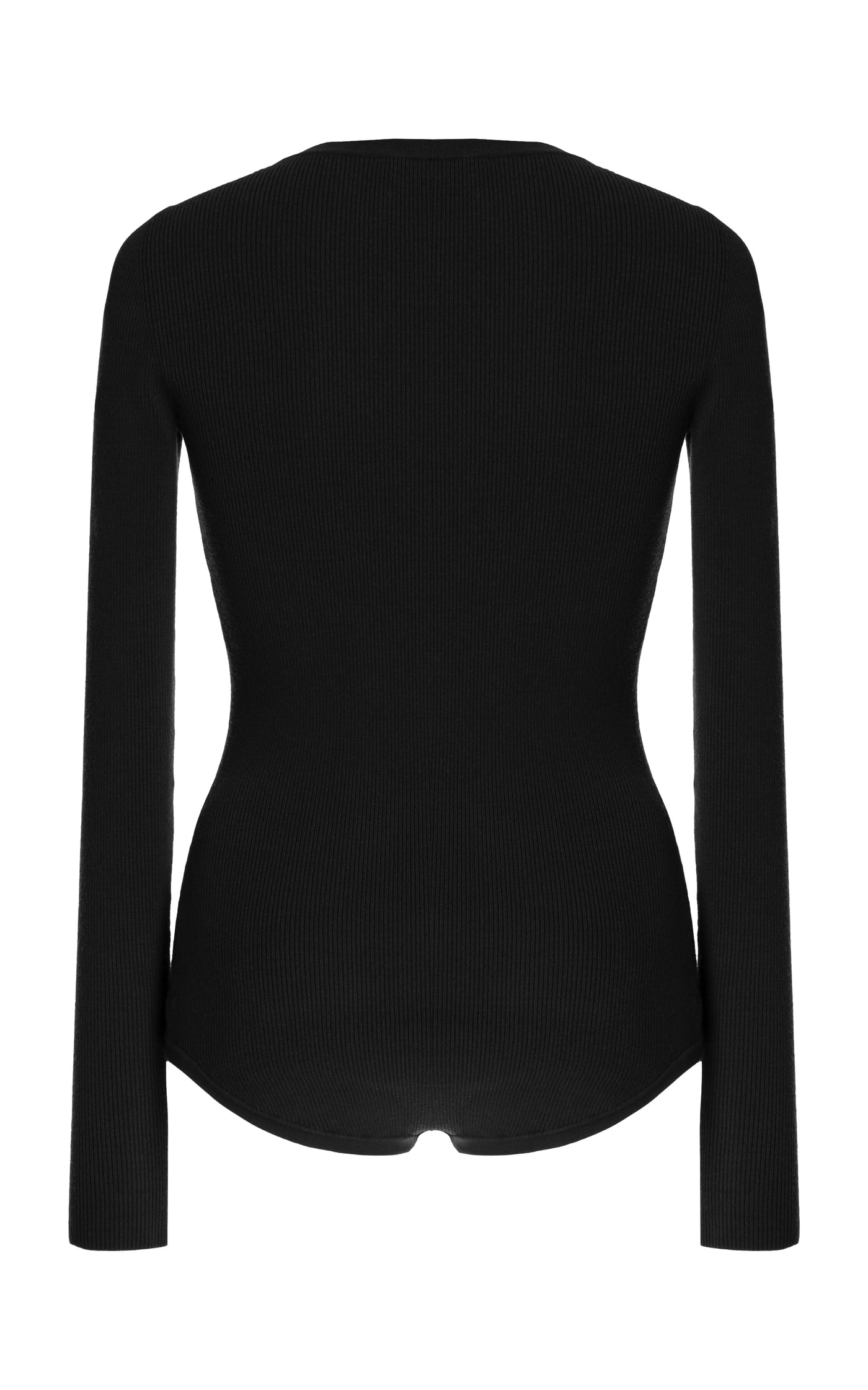 Ribbed-Knit Bodysuit