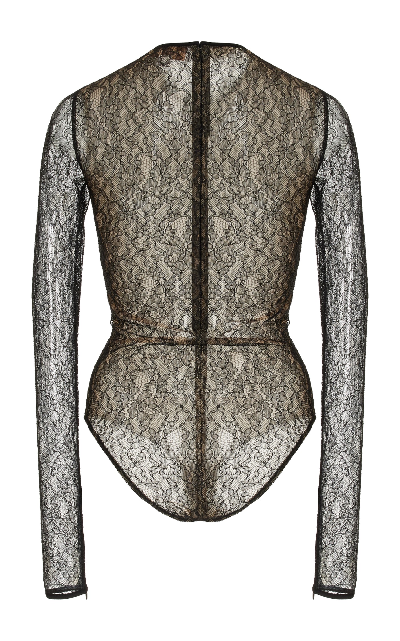 Stretch Chantilly Lace Bodysuit