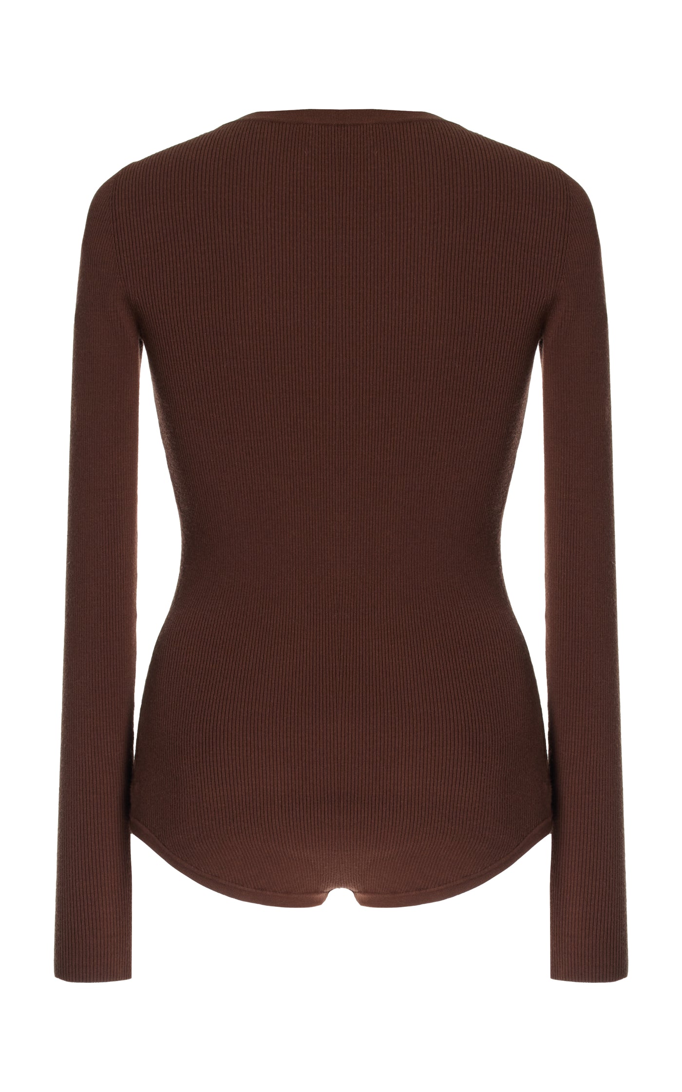 Ribbed-Knit Bodysuit