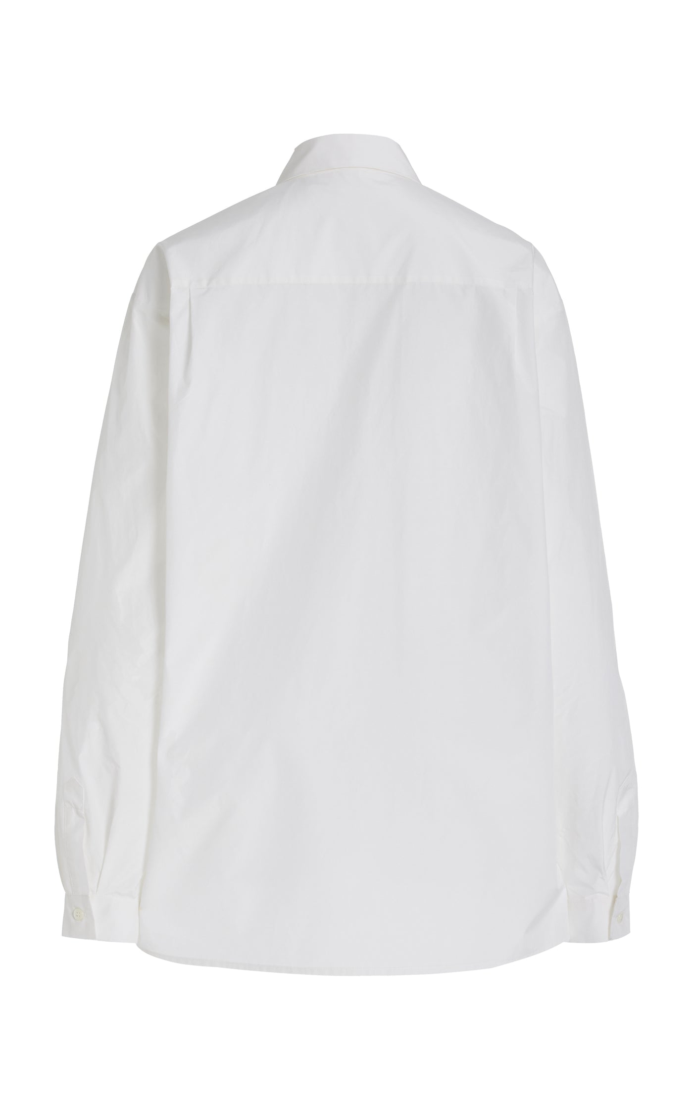 Boyfriend Oversized Silk-Cotton Shirt