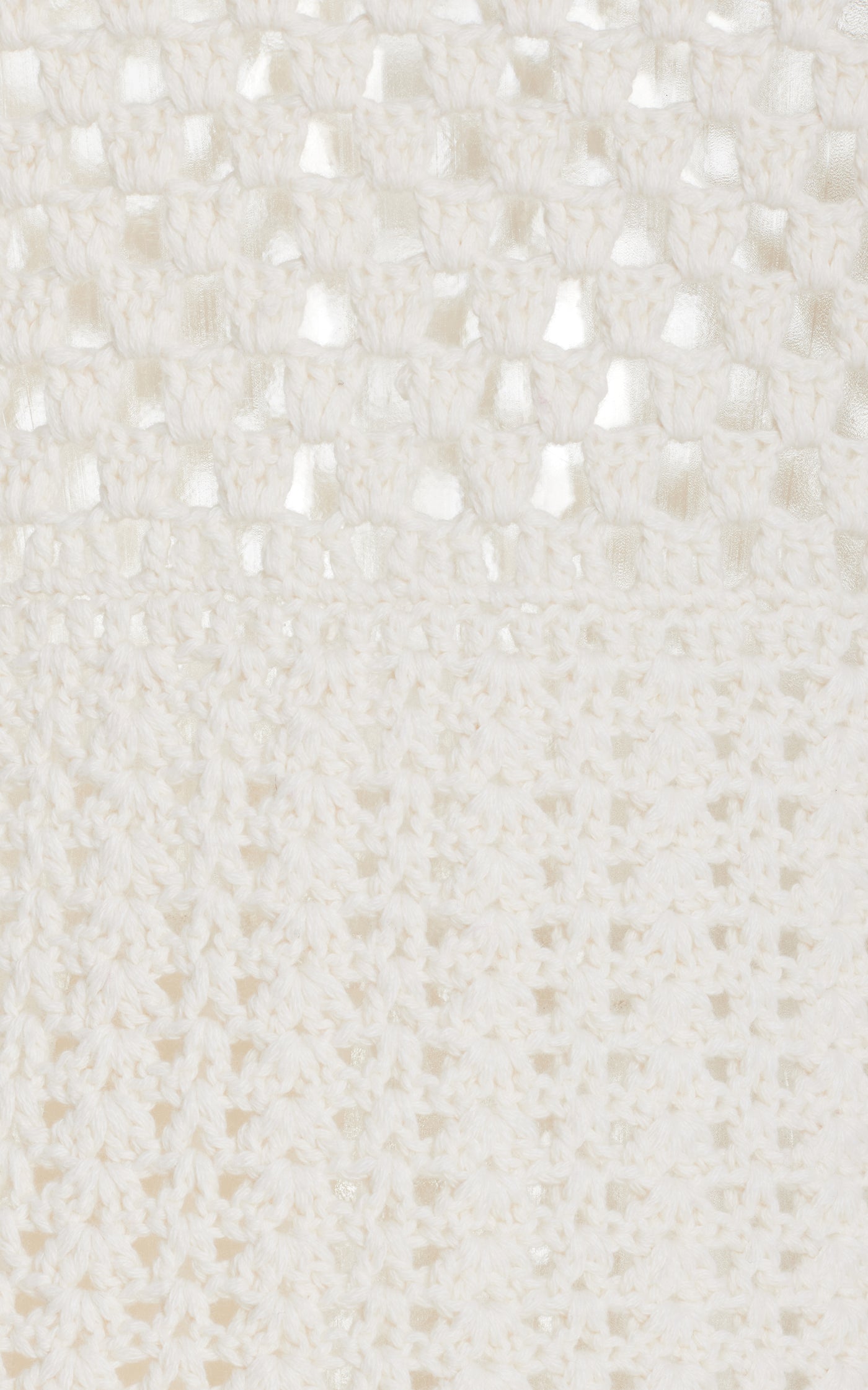 Crocheted Cotton-Cashmere Mini Dress