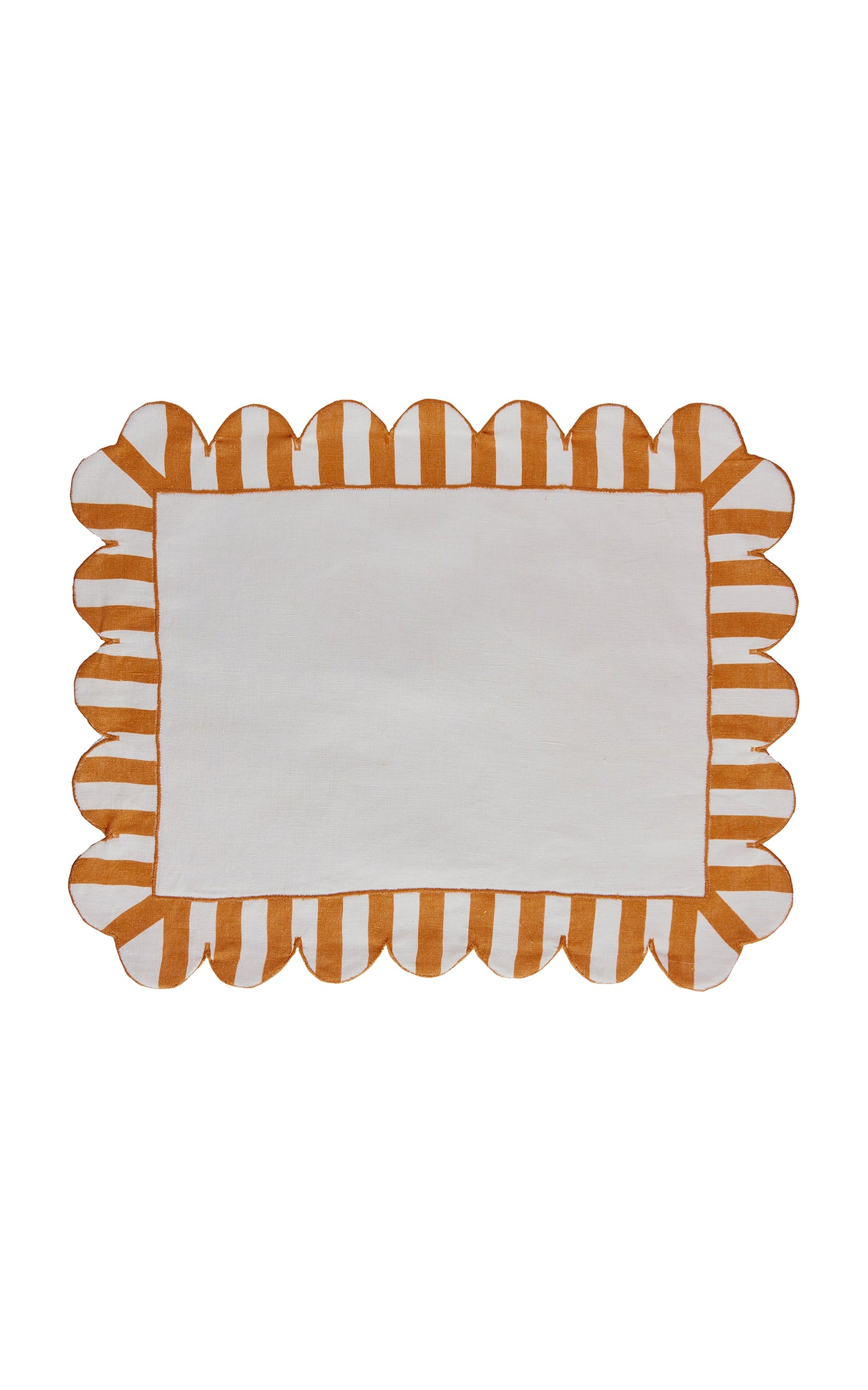Jardin Set-of-Four Embroidered Linen Placemats