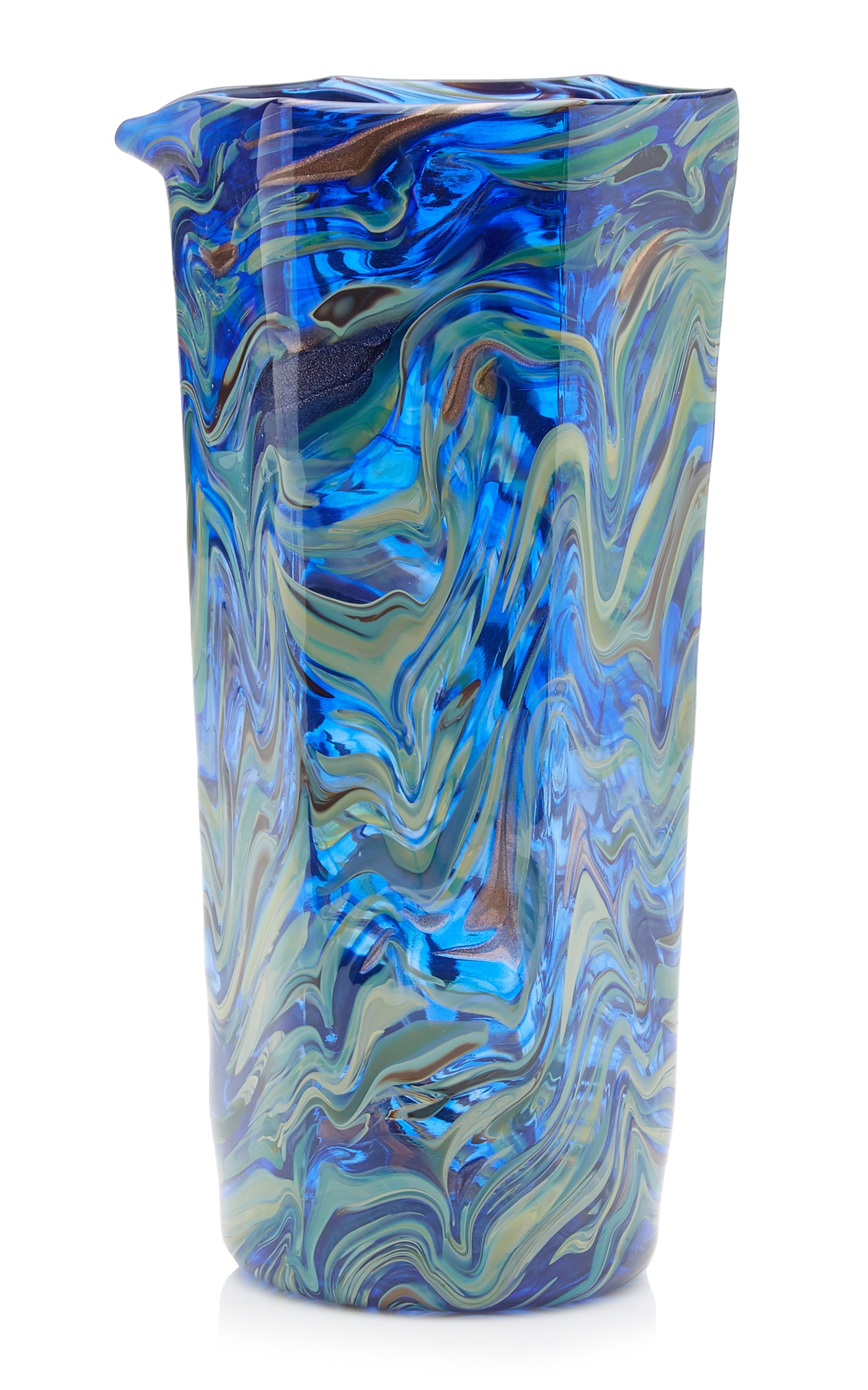 Calcedonio Glass Water Pitcher