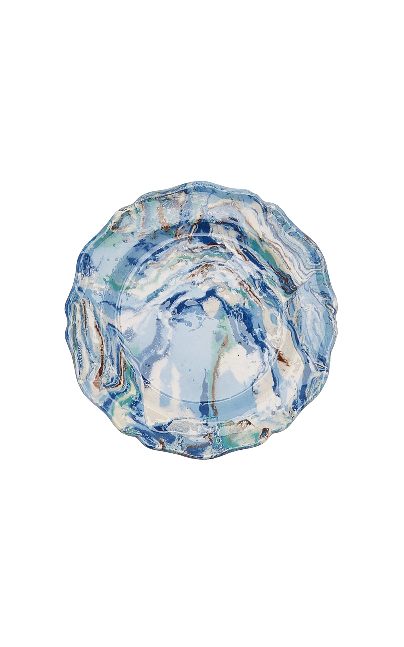 Set-of-Four Ceramic Dessert Plates