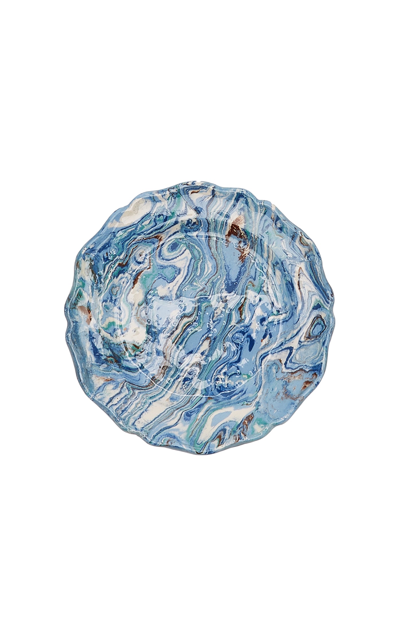 Set-of-Four Ceramic Dessert Plates