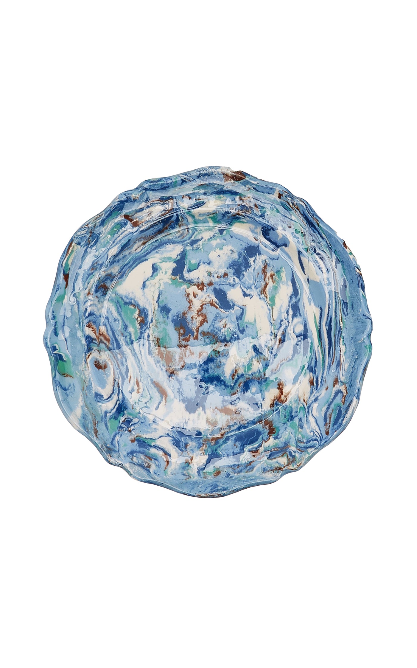 Set-of-Four Ceramic Dinner Plates