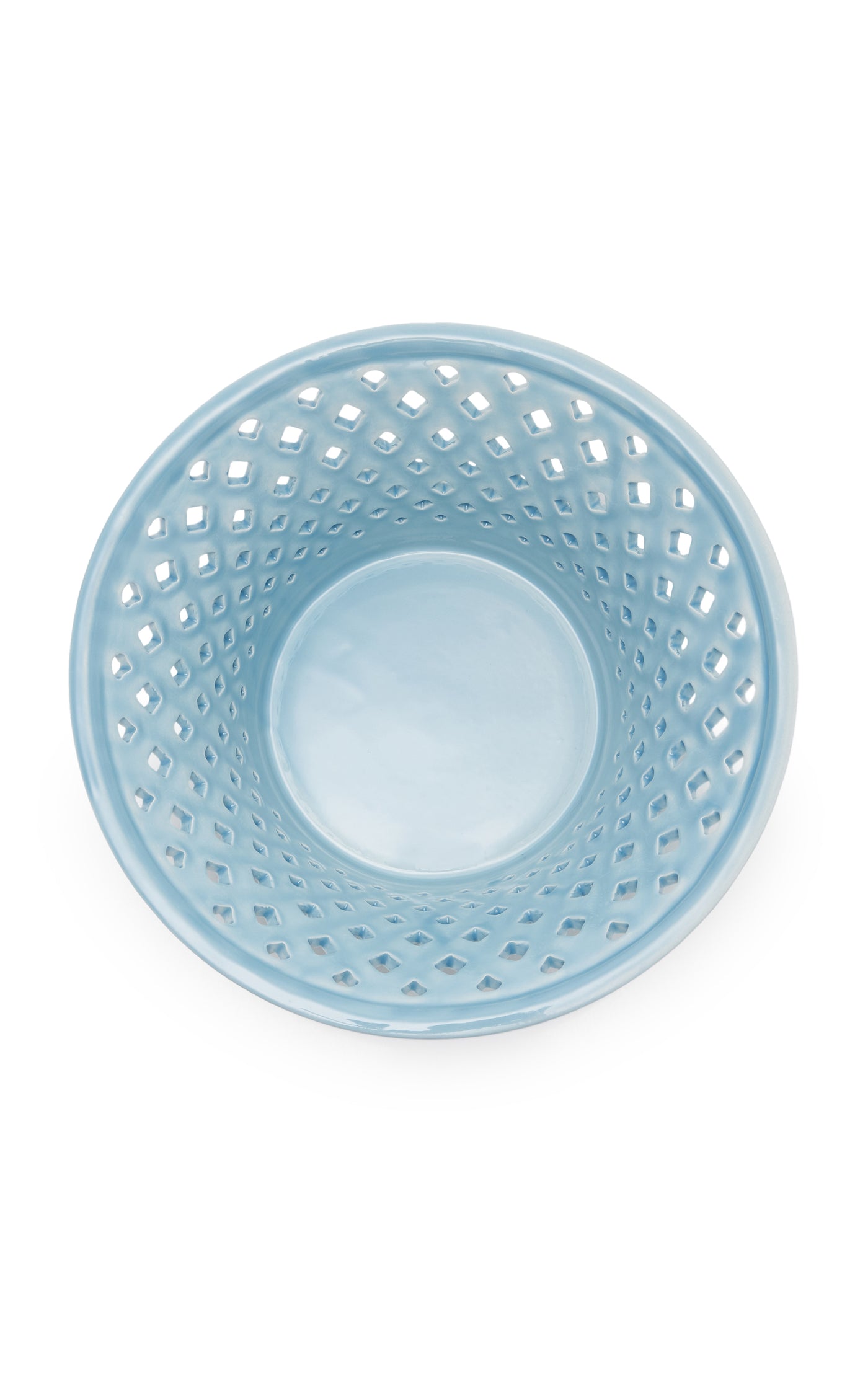 Openwork Creamware Bowl