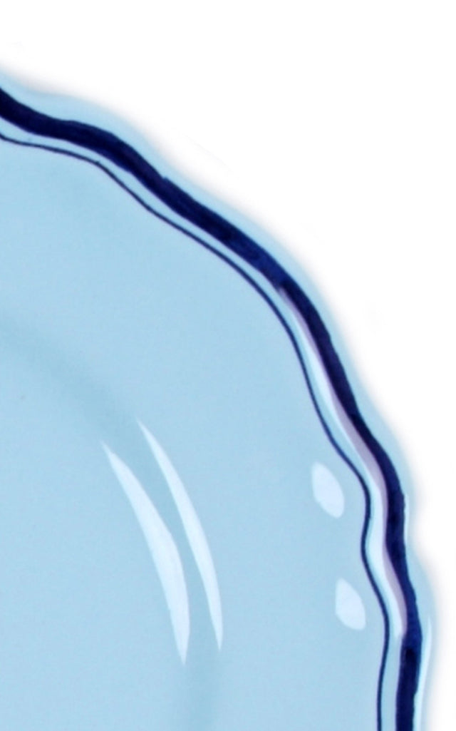 Moda Domus, Set-Of-Four Hand-Painted Ceramic Salad Plates