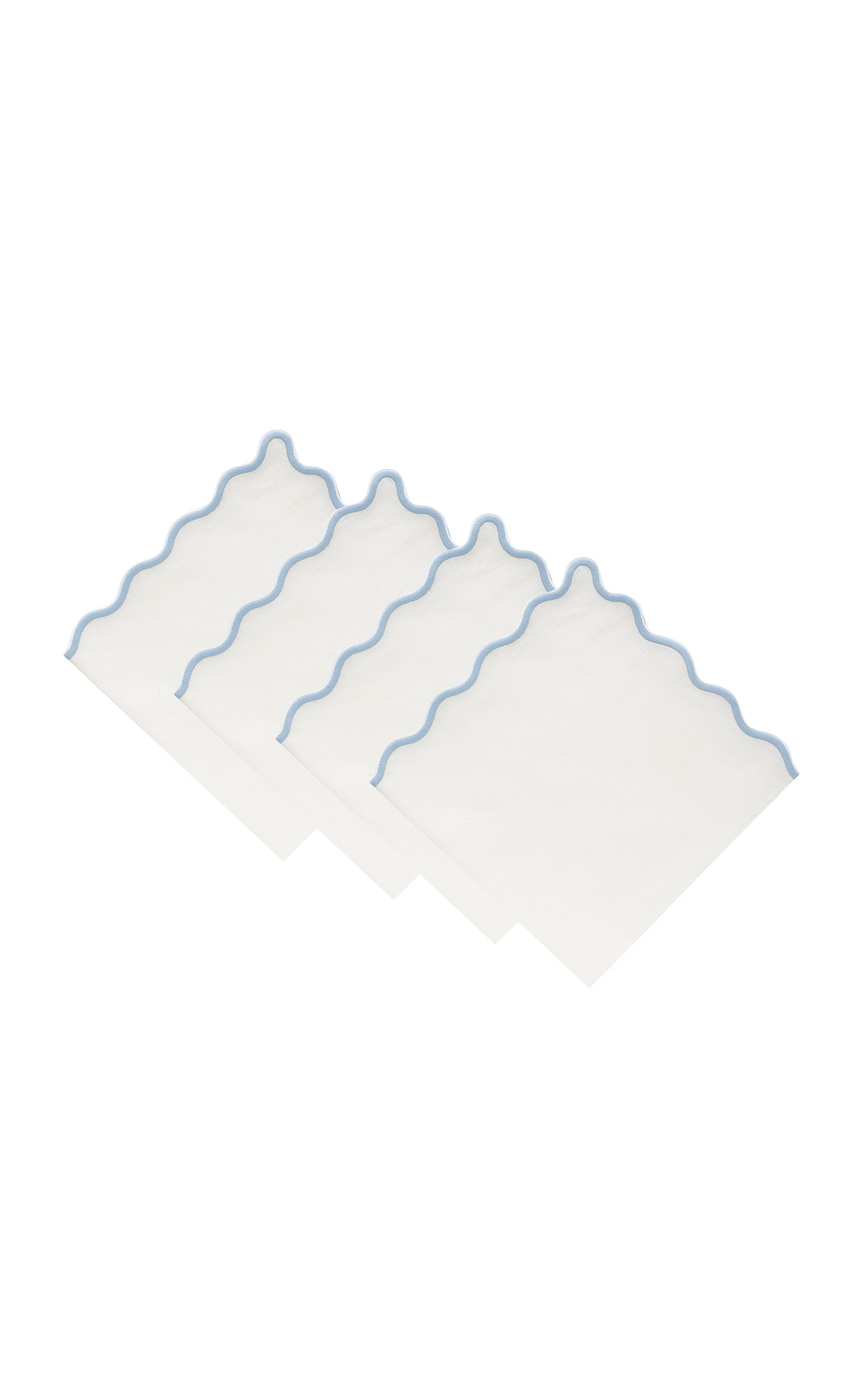 Set-of-Four Handcrafted Linen Napkins