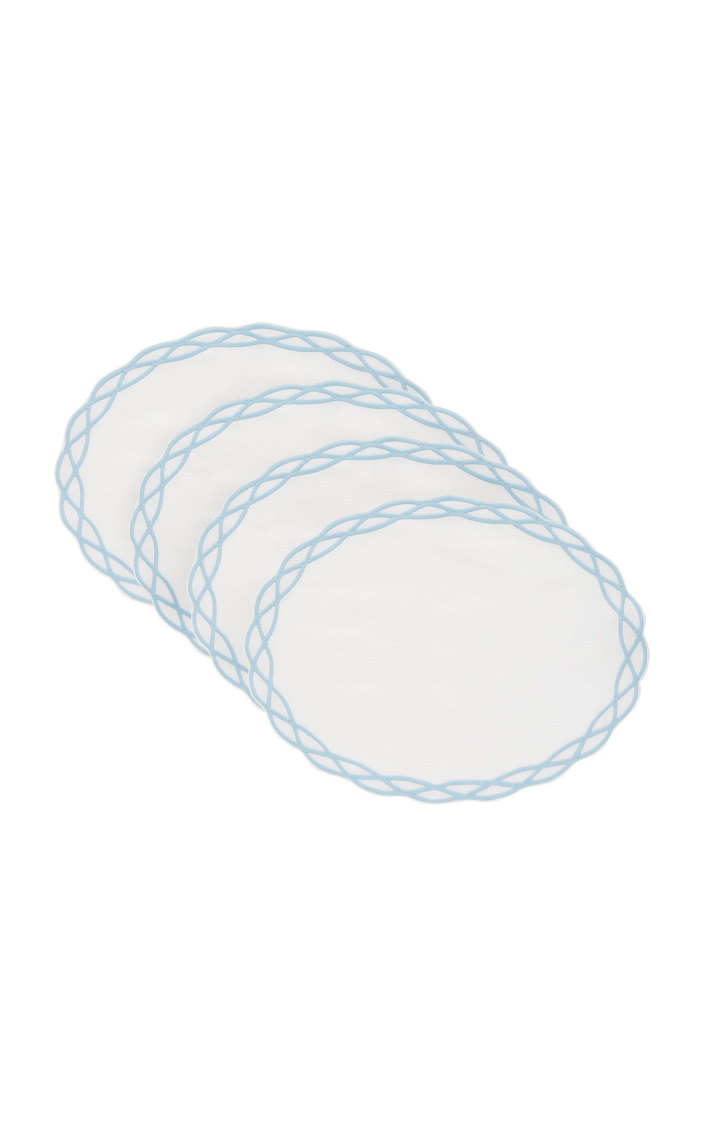 Set-of-Four Handcrafted Linen Placemats