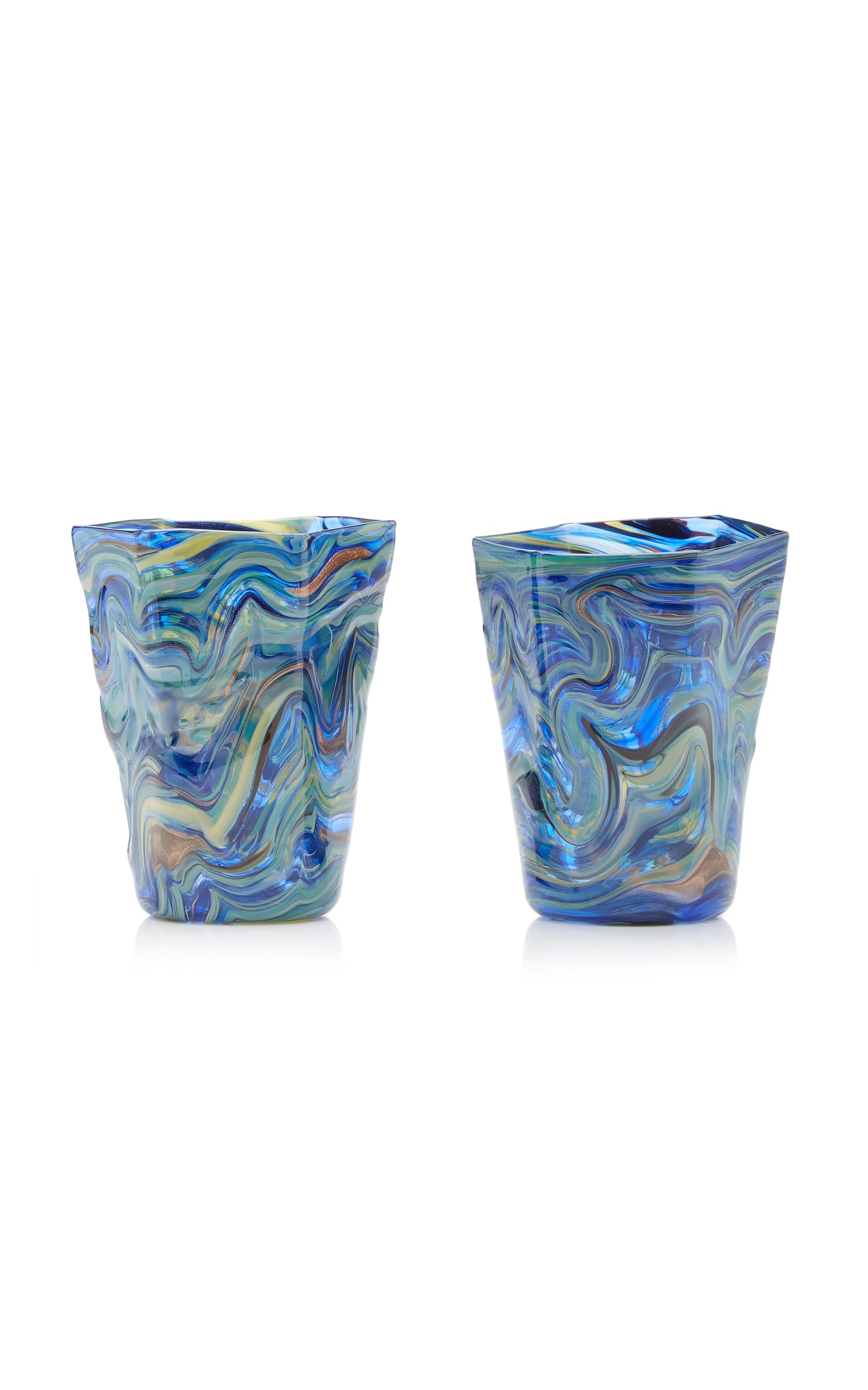 Set-Of-Two Calcedonio Water Glasses