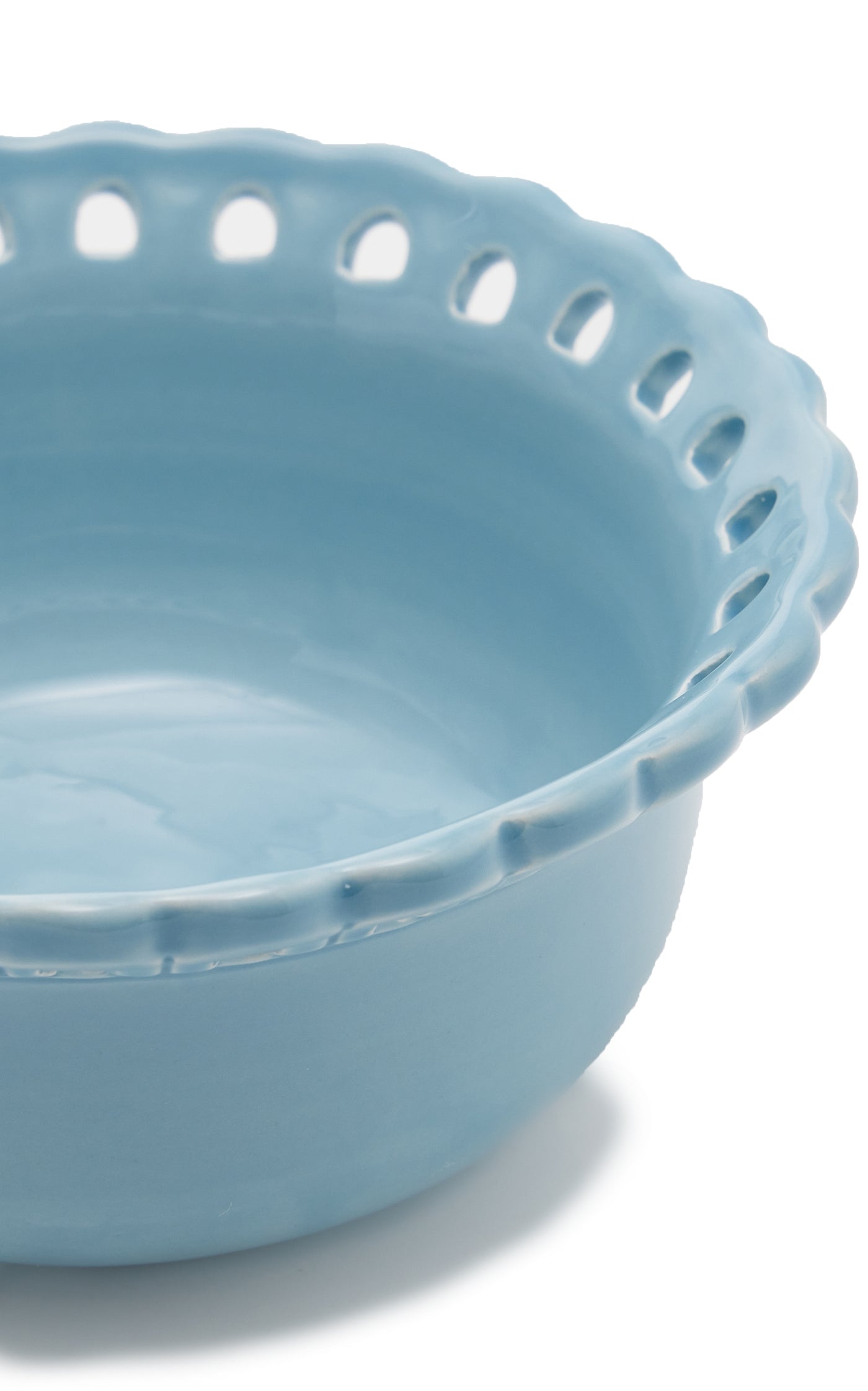 Balconata Creamware Consommé Bowl