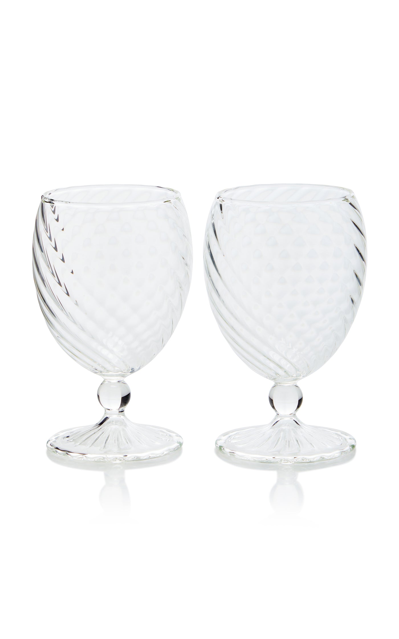 Nucleo Set-of-Two Wine Glasses