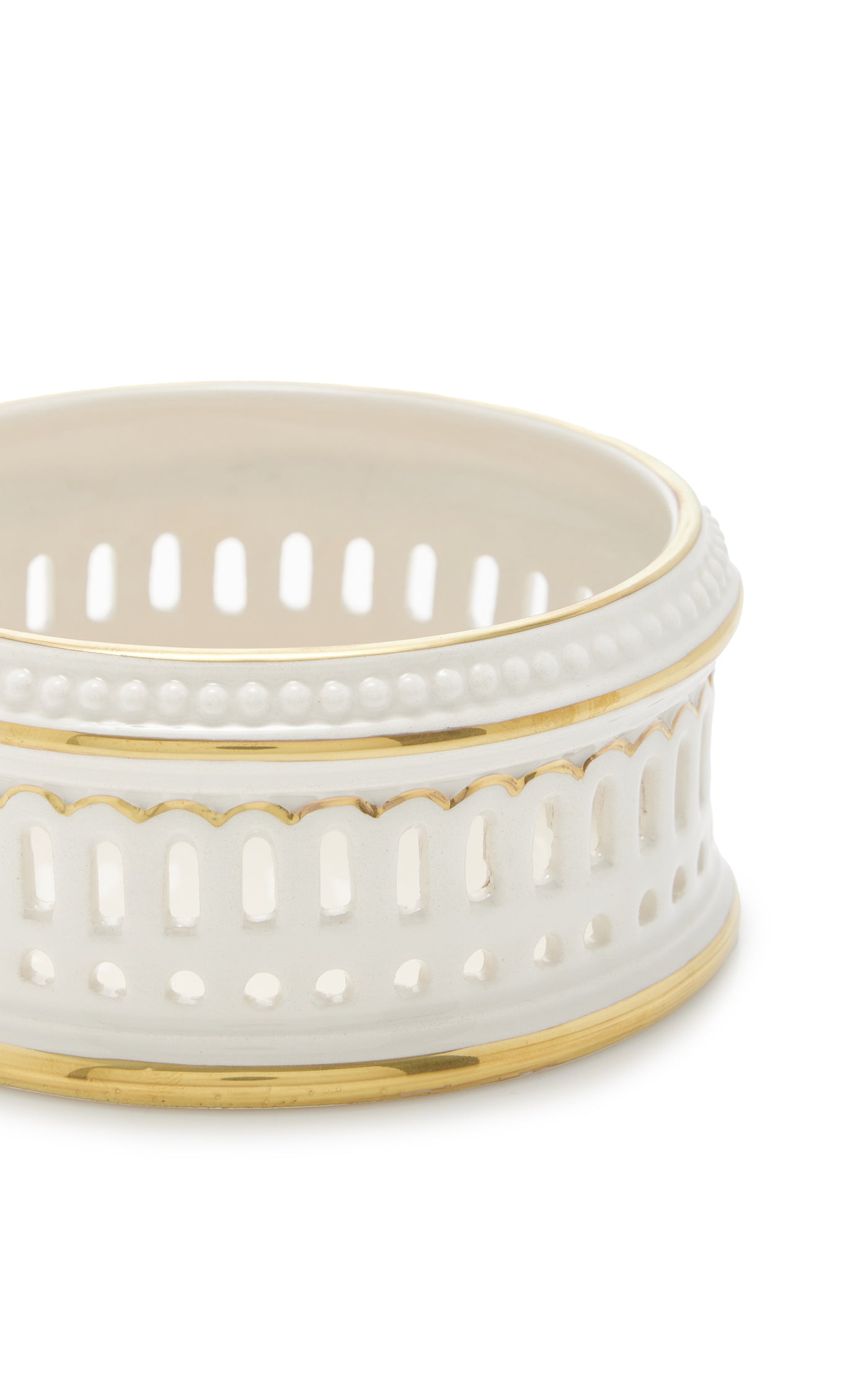 Portichetto Creamware Coaster