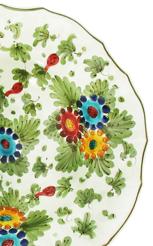 Fiorito by MODA DOMUS, Set-Of-Four Hand-painted Ceramic Bowls