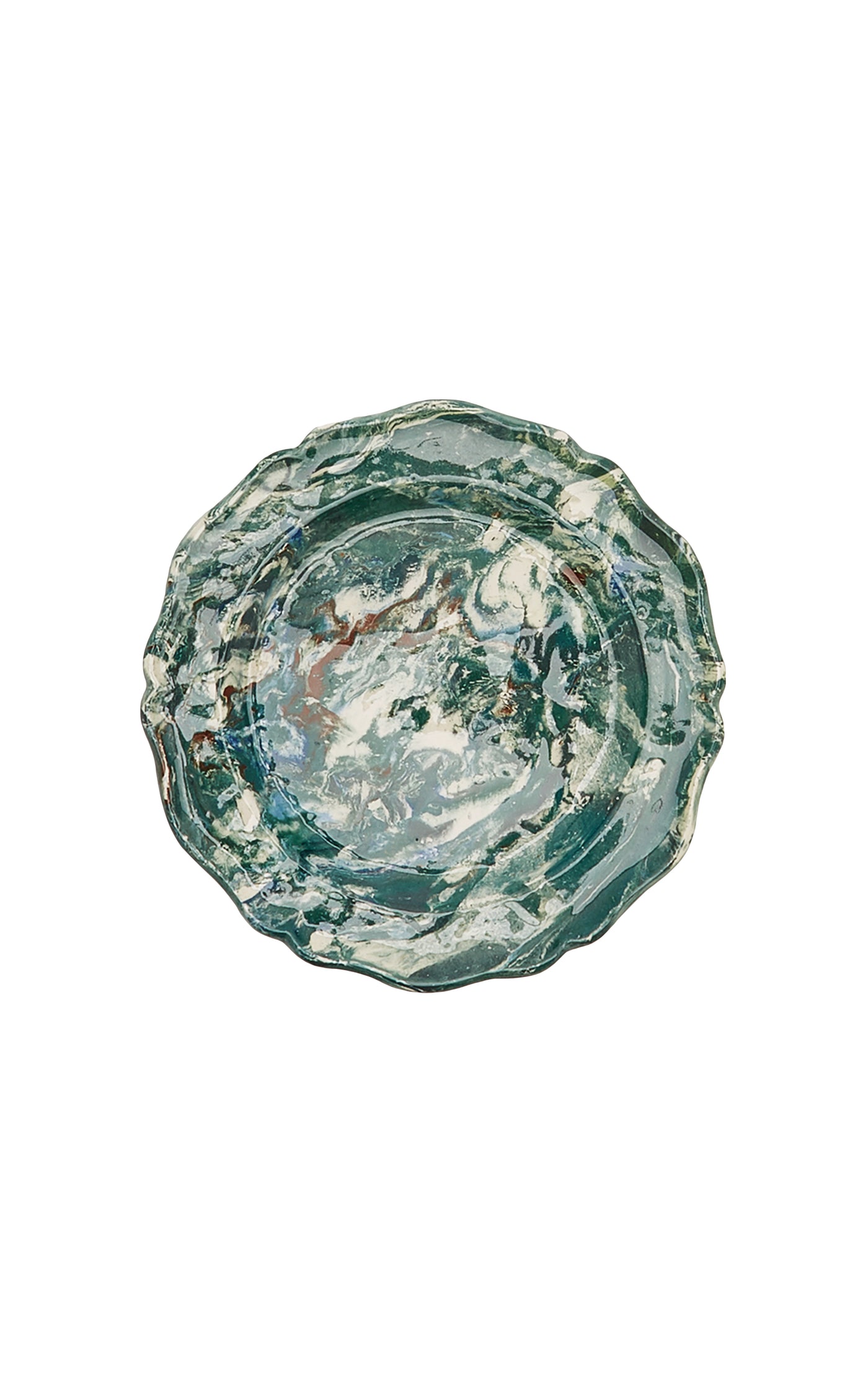 Set-of-Four Ceramic Dessert Plates